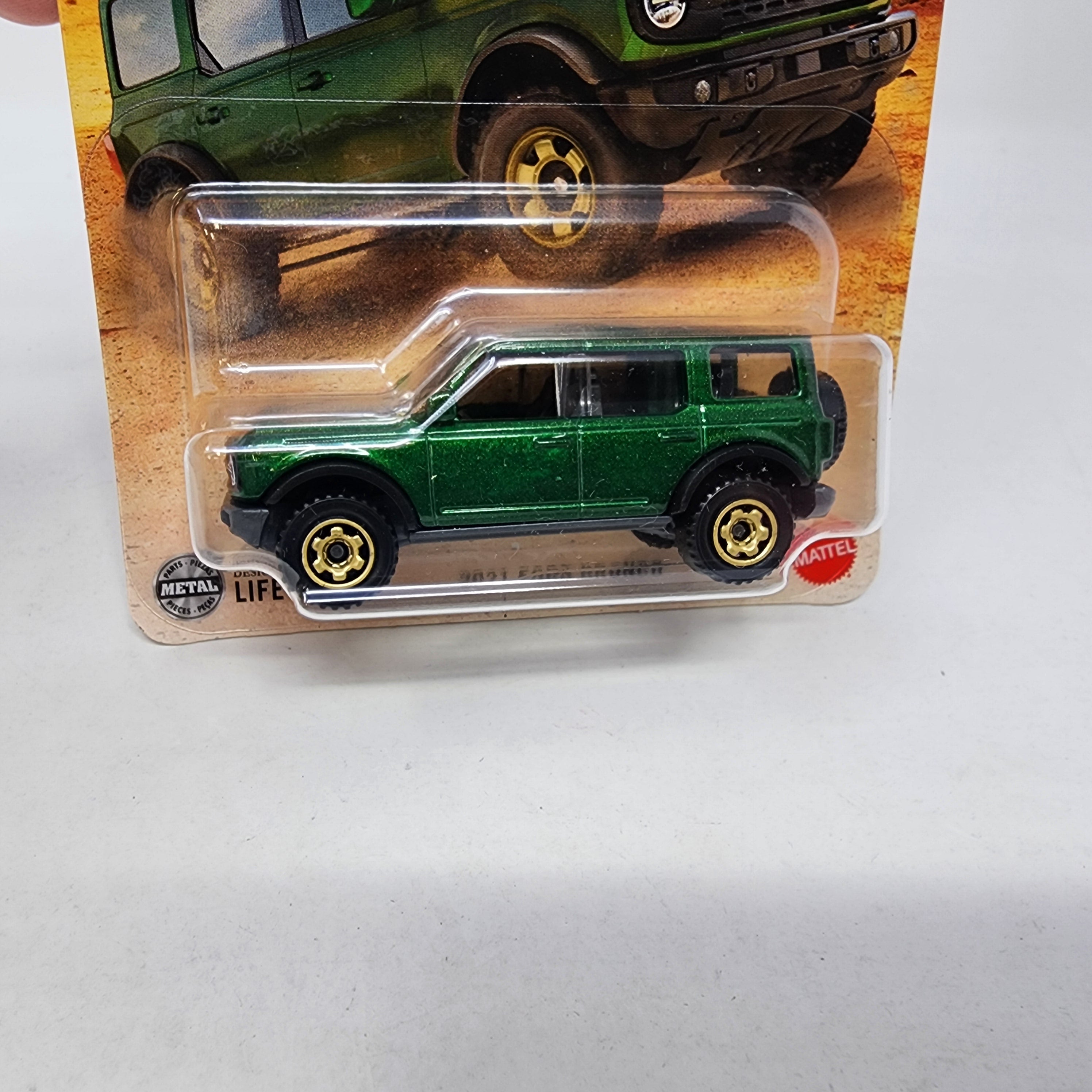 2021 Ford Bronco #30 * Green * 2025 Matchbox Basic Mainline Case H、mySite、hgirdovlk
