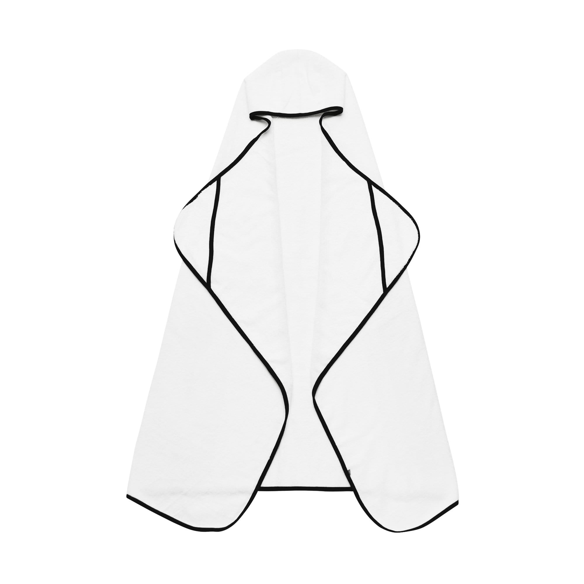  Toddler Hooded Bath Towel in Cloud with Midnight Trim、mySite、layawaytickets