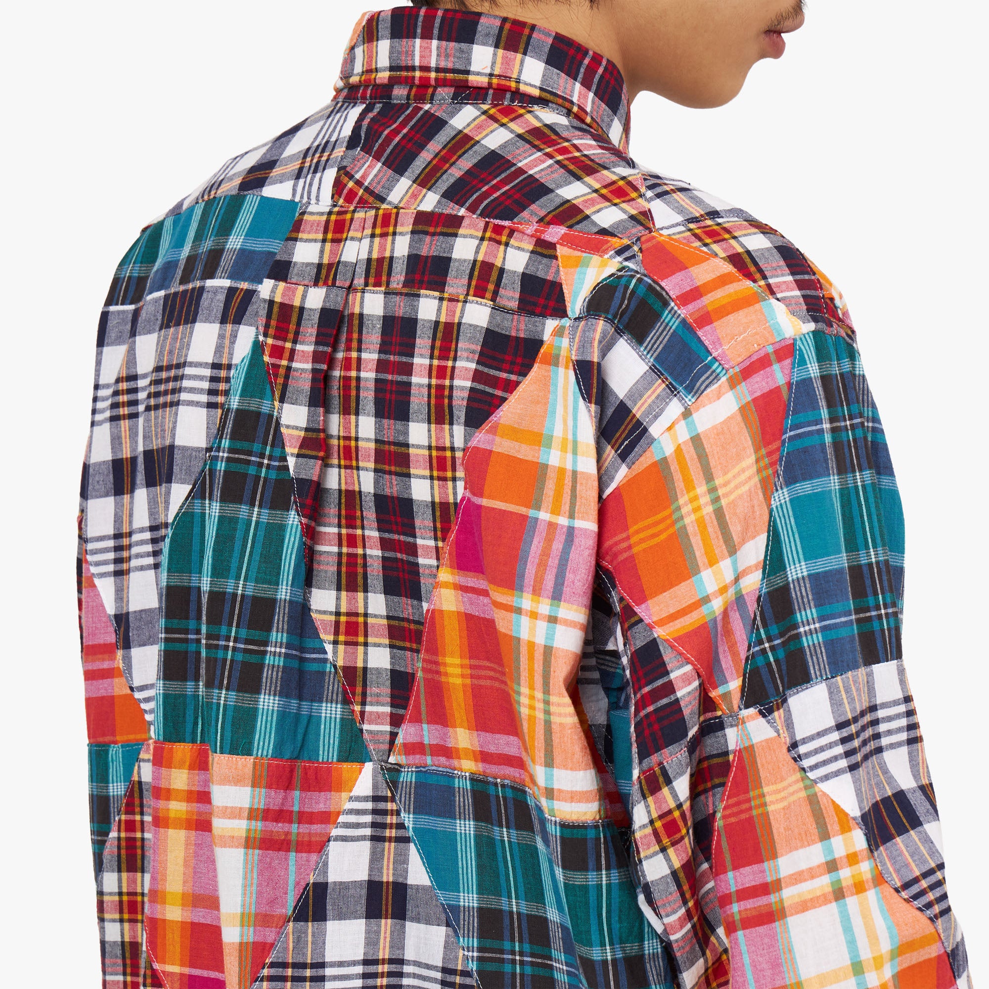  Engineered Garments 19 Century BD Shirt / Patchwork Madras、mySite、merchandisen