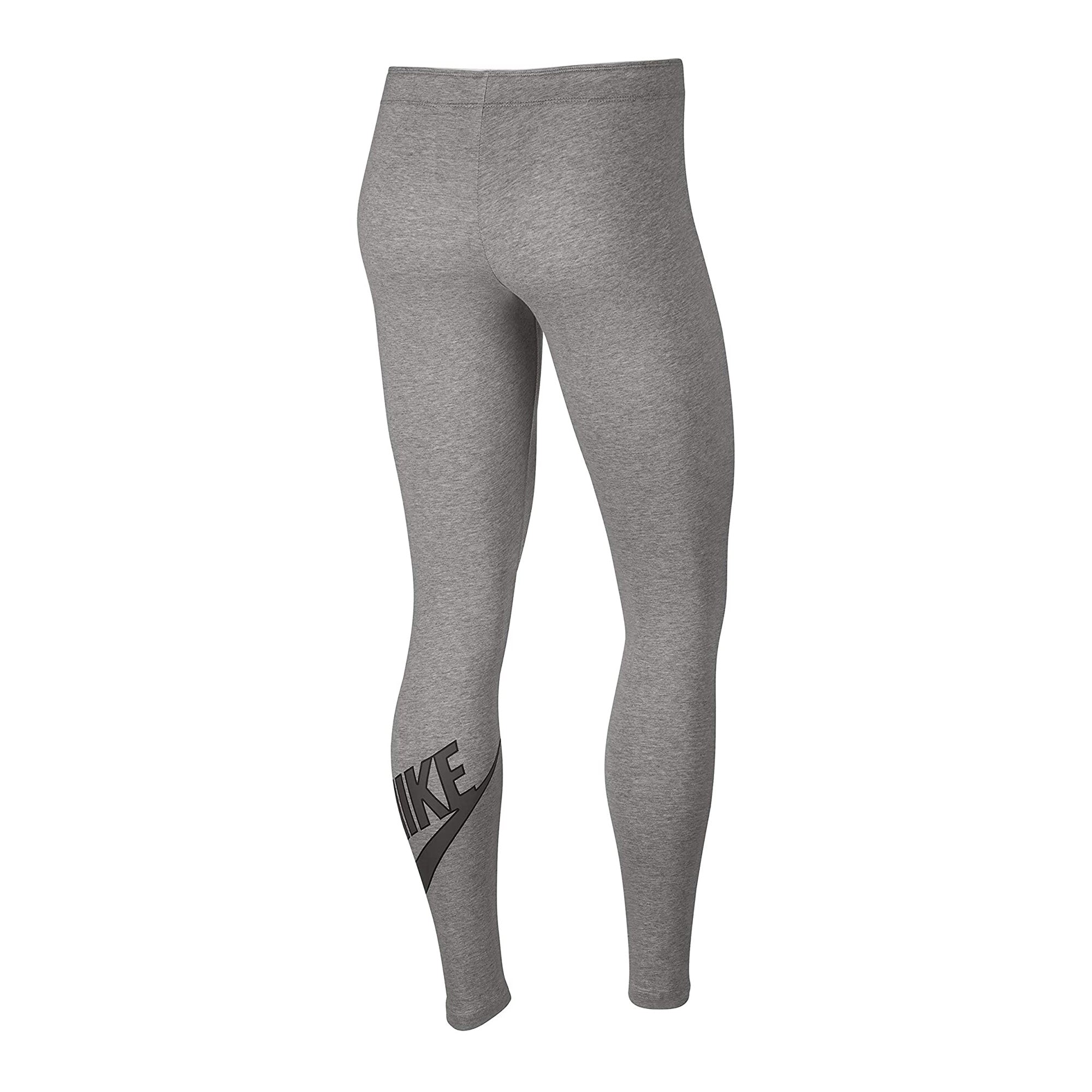 Nike Women's Leg-A-See High Waist Tights Dark Grey/Heather、mySite、noshort