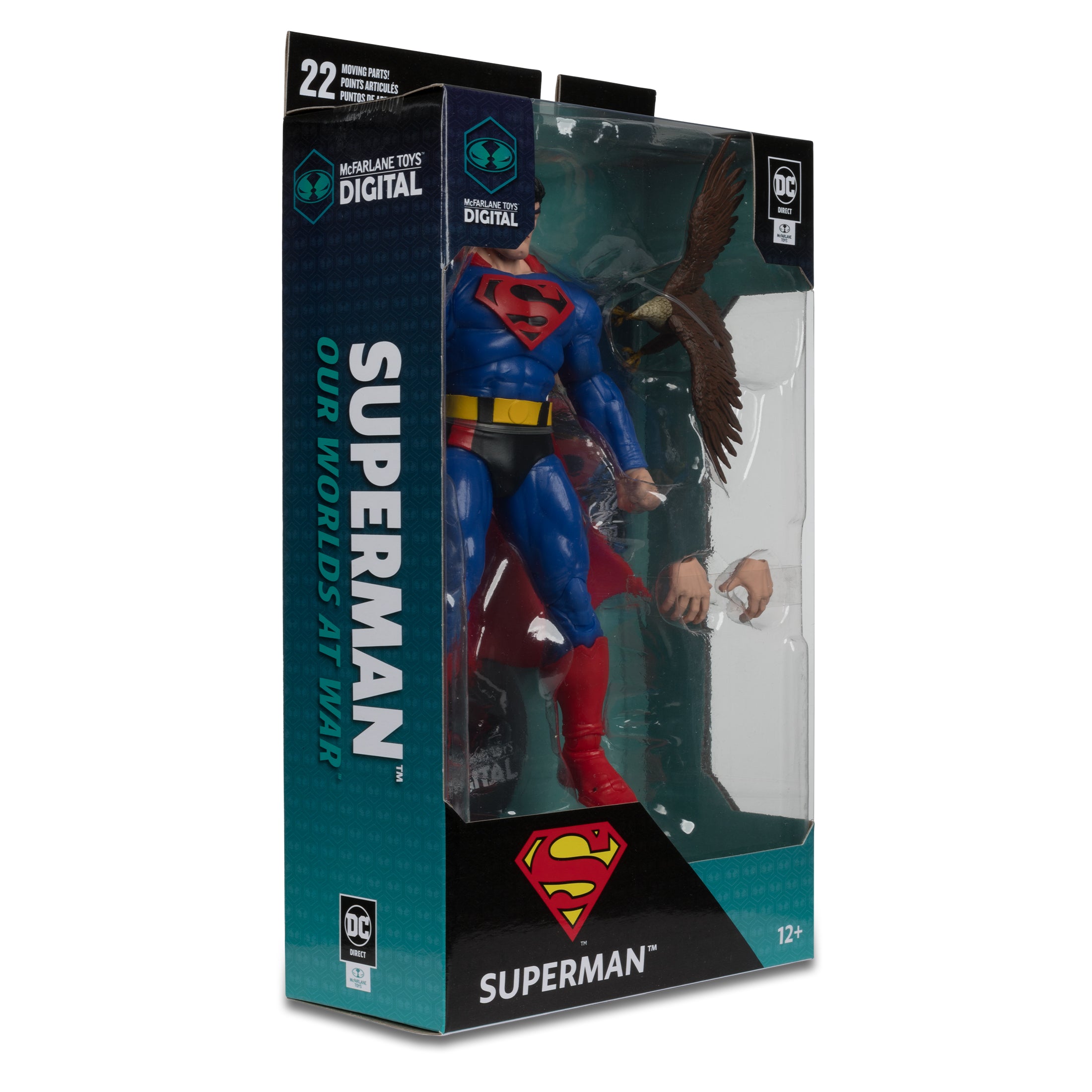 DC Direct Superman (Our Worlds at War) with McFarlane Toys Digital Collectible、mySite、hgirdovlk