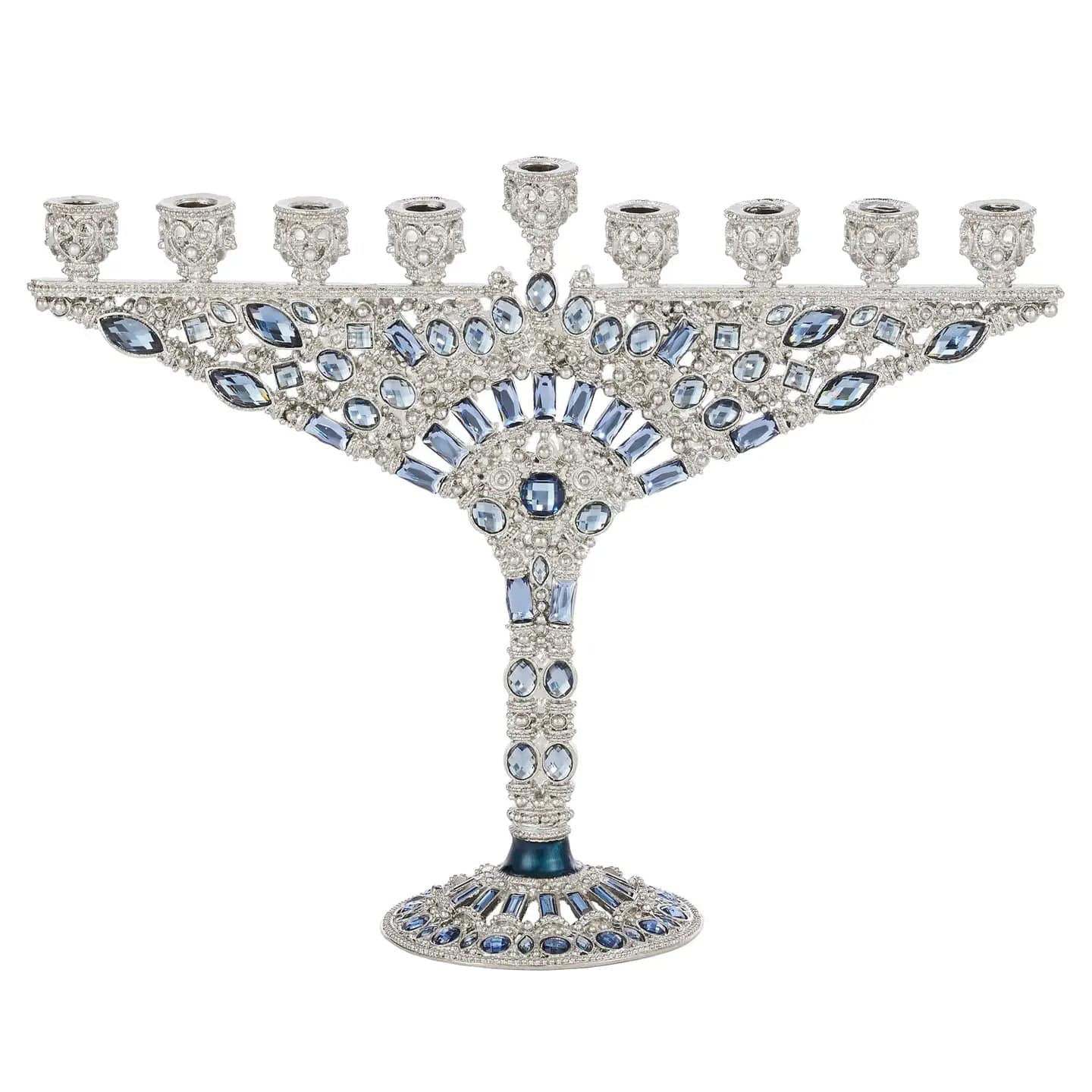 Devorah Menorah by Olivia Riegel - Silver、mySite、topwebapps