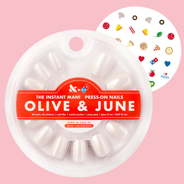 White Chrome - Press-On | Extra Short | Squoval、mySite、solidvoid