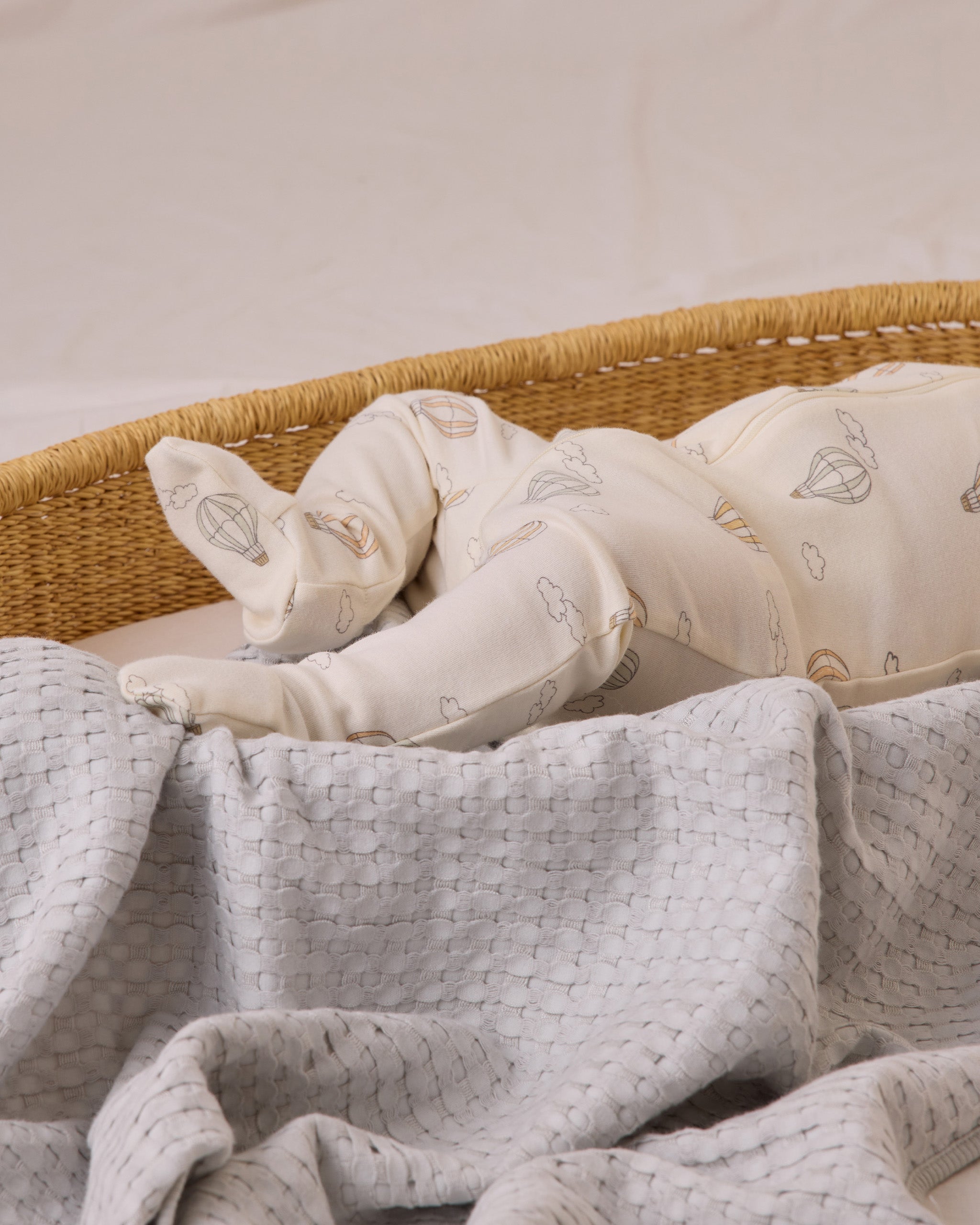  Zip Long Sleeve Sleeper Footie || Hot Air Balloons、mySite、layawaytickets