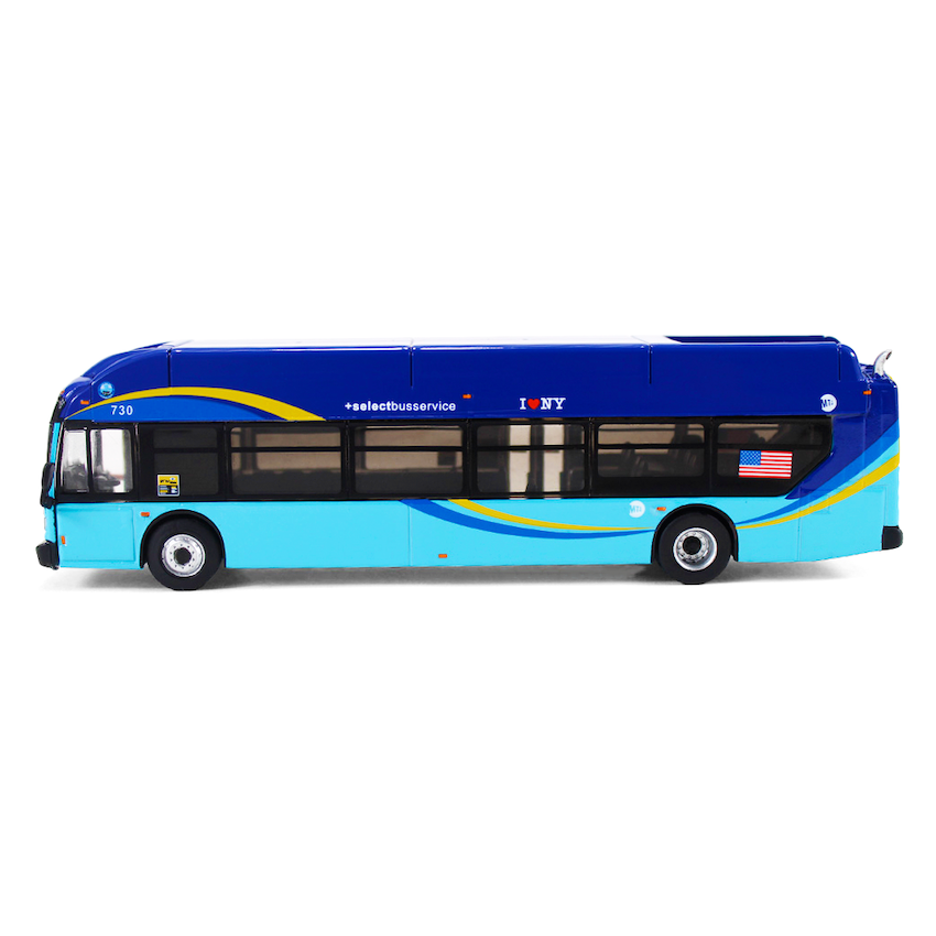 Die-Cast Collectible Select MTA Bus Model (1:87 Scale)、mySite、vikingsvslions