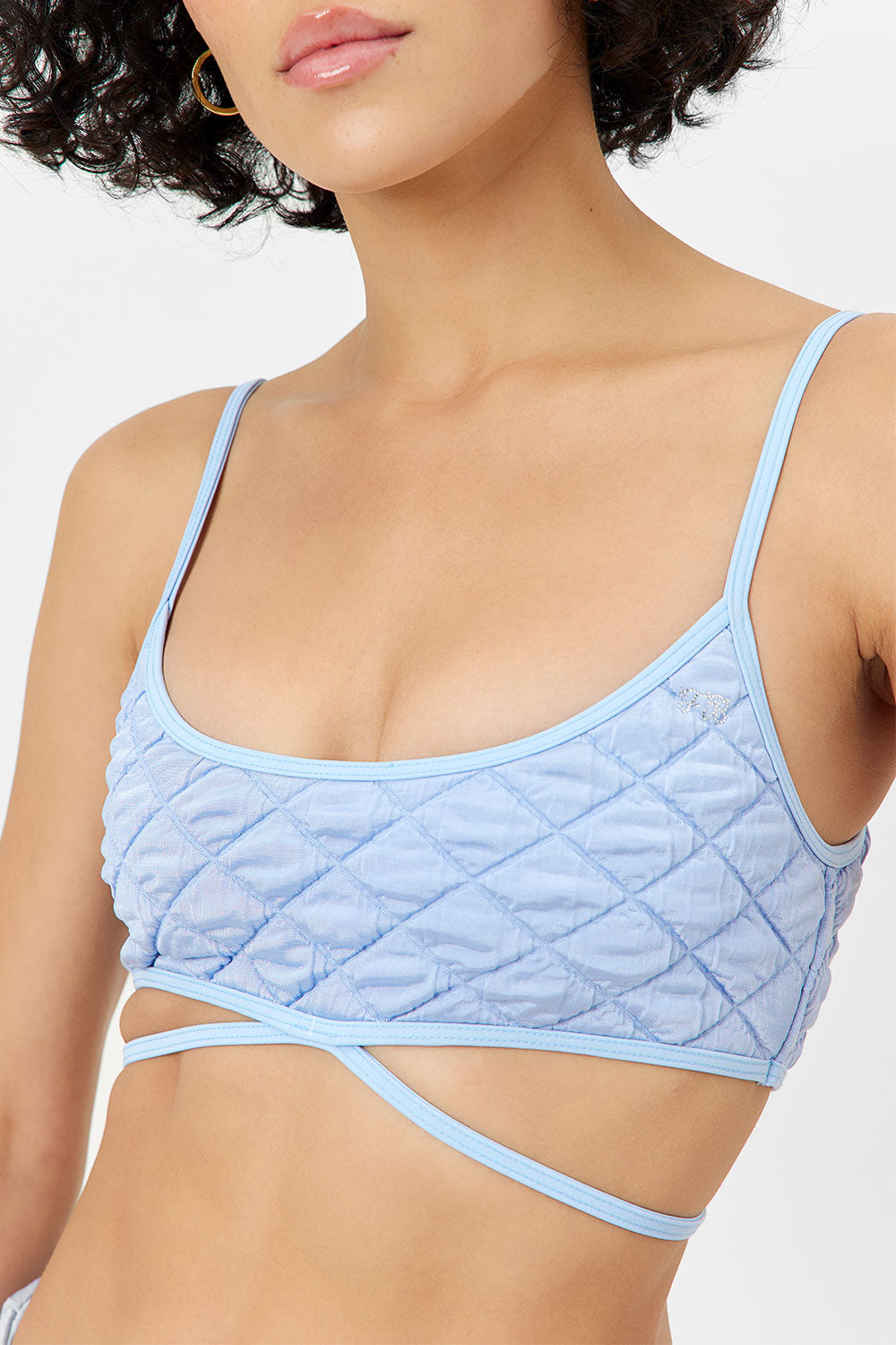  Waco Bralette Bikini Top - Baby Blue、mySite、ashleygrahame
