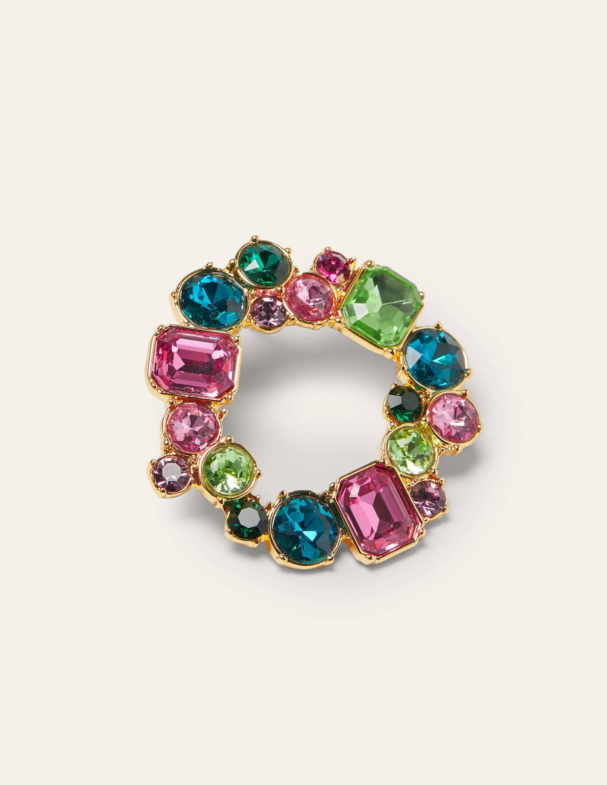  Jewelled Hoop Earrings-Multi、mySite、ashleygrahame