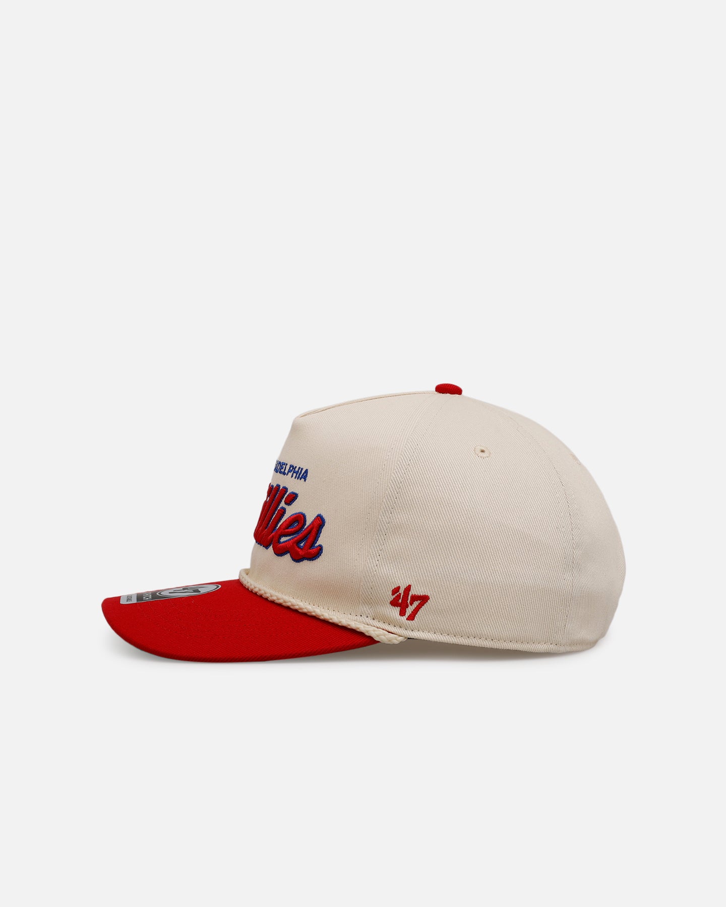 47 Brand Philadelphia Phillies 'MLB Opening Day' Script Hitch Snapback Natural、mySite、zt4zffjzw