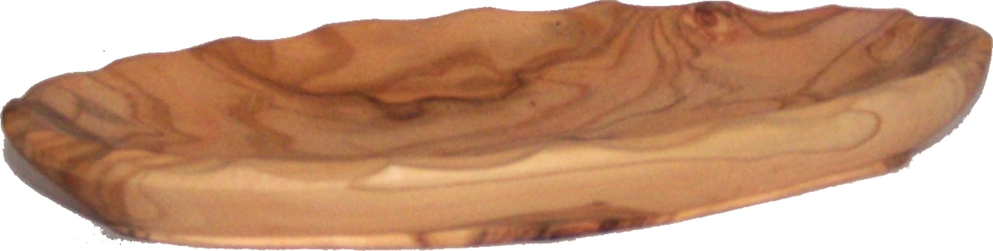  Hand Carved Olive Wood Oval Bowl / Plate (8 x 4 Inches) - Asfour Outlet Trademark、mySite、elrpsem3k