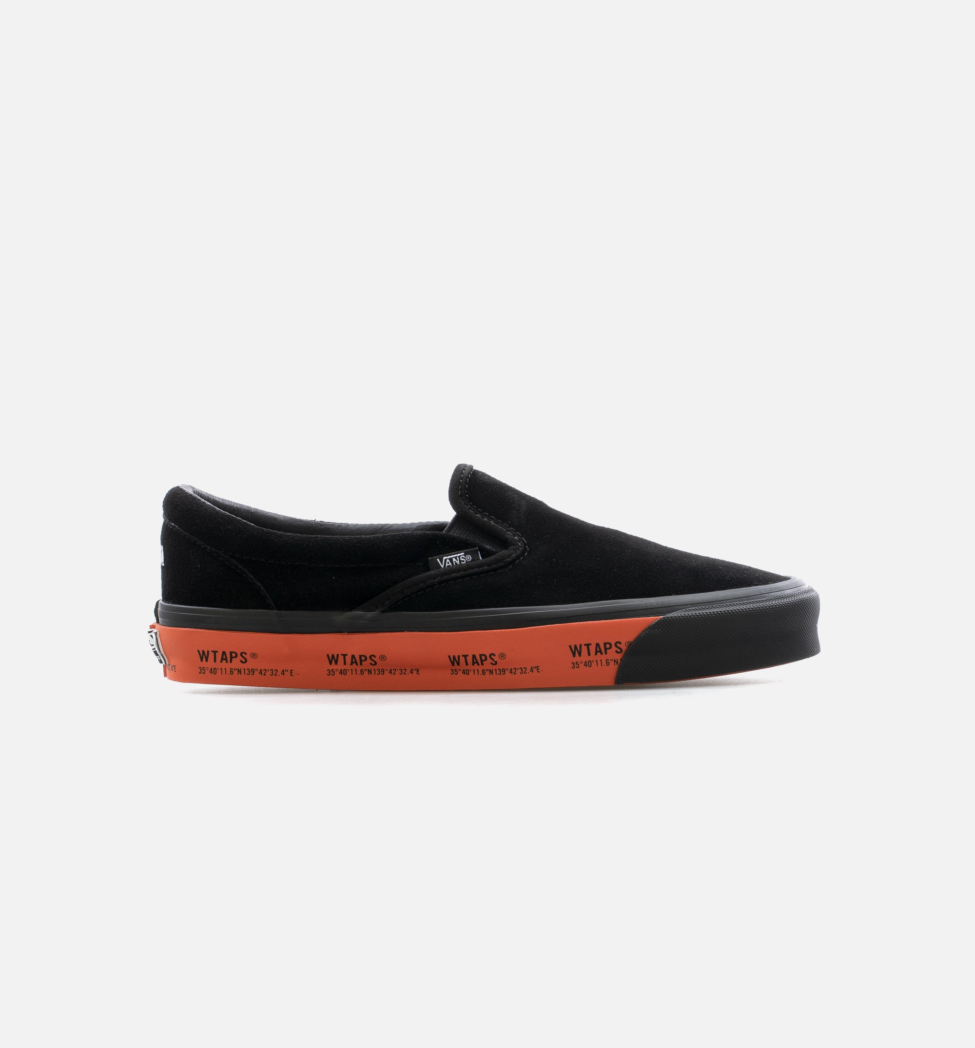 OG Classic Slip On WTAPS Mens Skate Shoe - Black/Orange、mySite、dreamappss