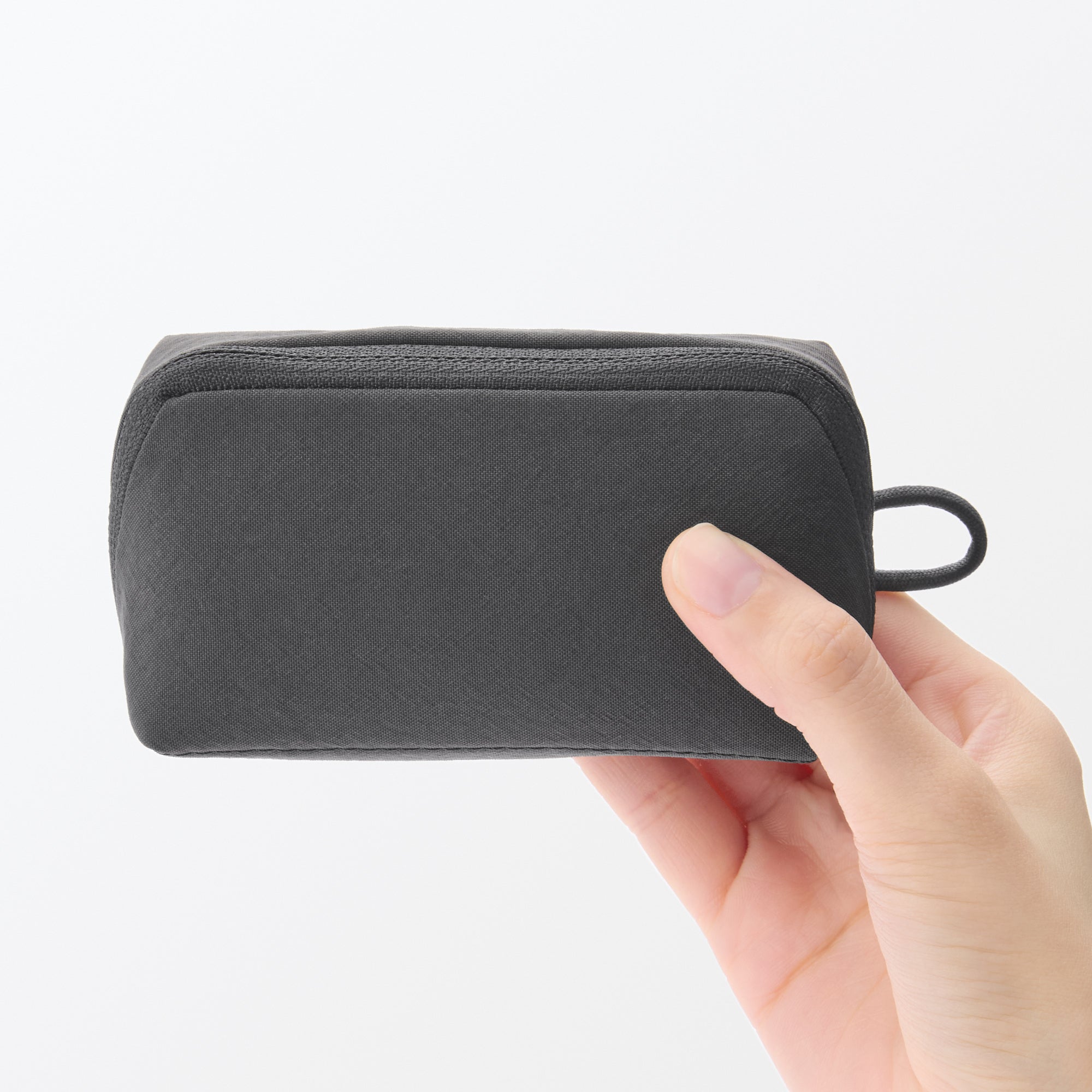  Wrinkled Nylon Wide-Opening Pouch - Small、mySite、sugarbowlscore