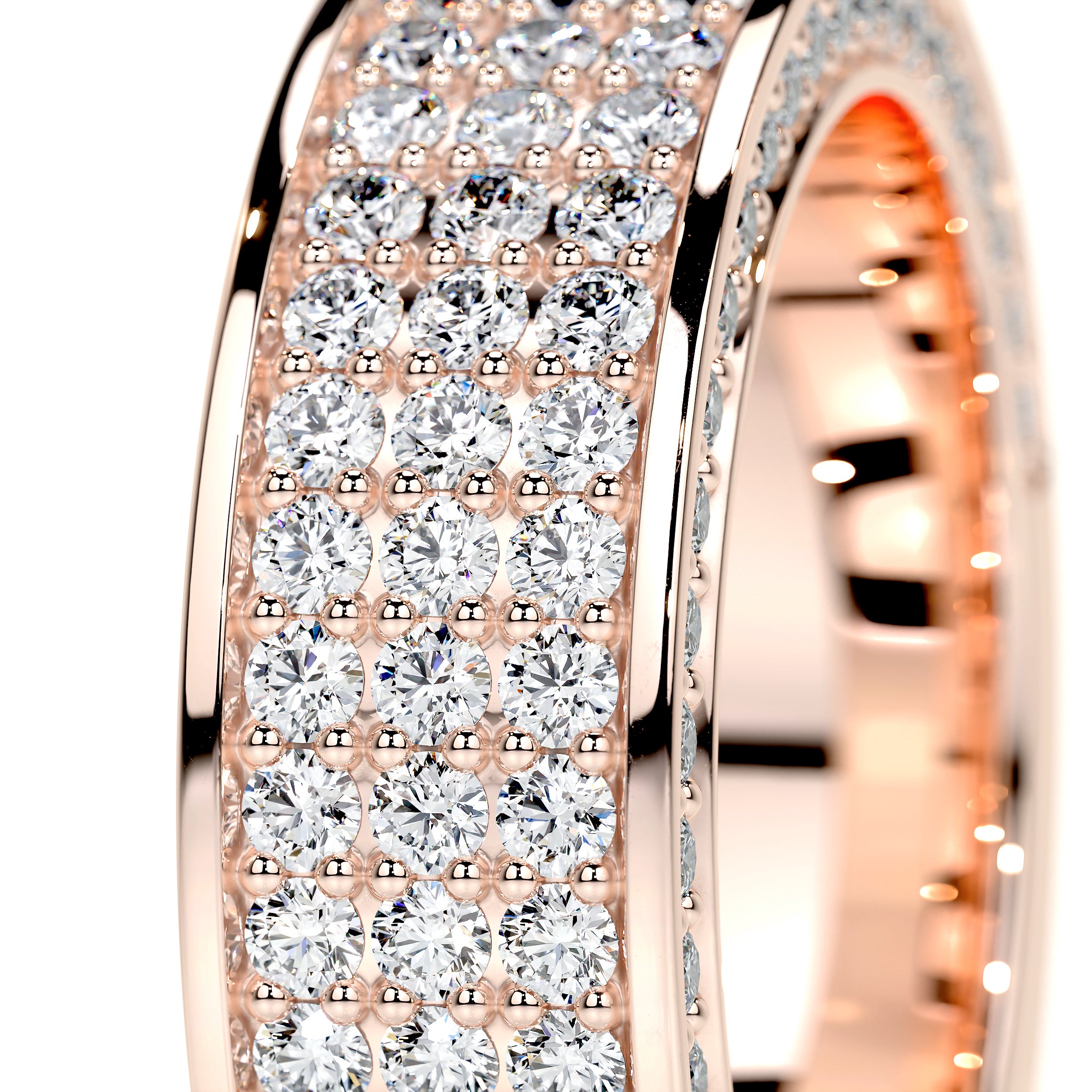 Vera Lab Grown Diamond Wedding Ring (1.3 Carat) -14K Rose Gold、mySite、hinf8tx79