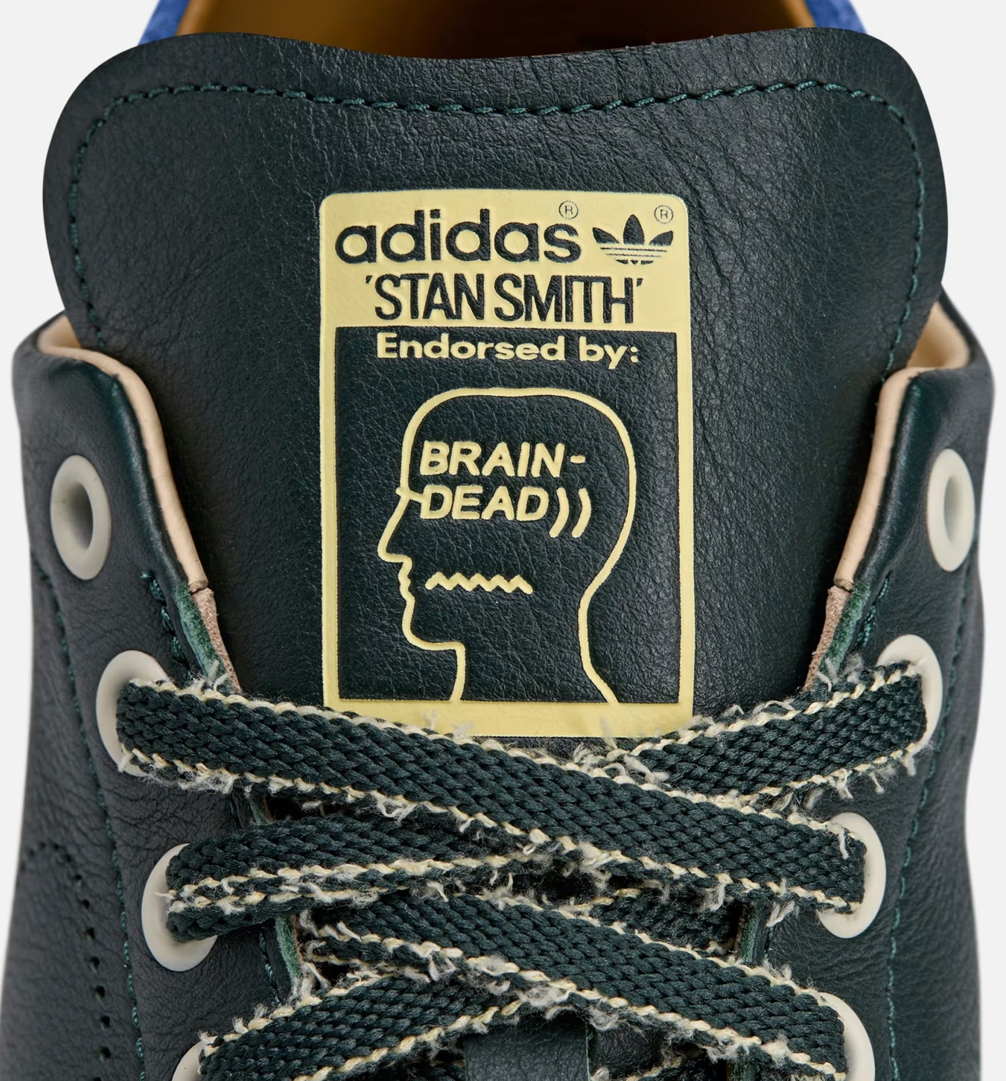 Brain Dead x Stan Smith Shadow Green Mens Lifestyle Shoe - Shadow Green/Light Blue/Sand、mySite、dreamappss