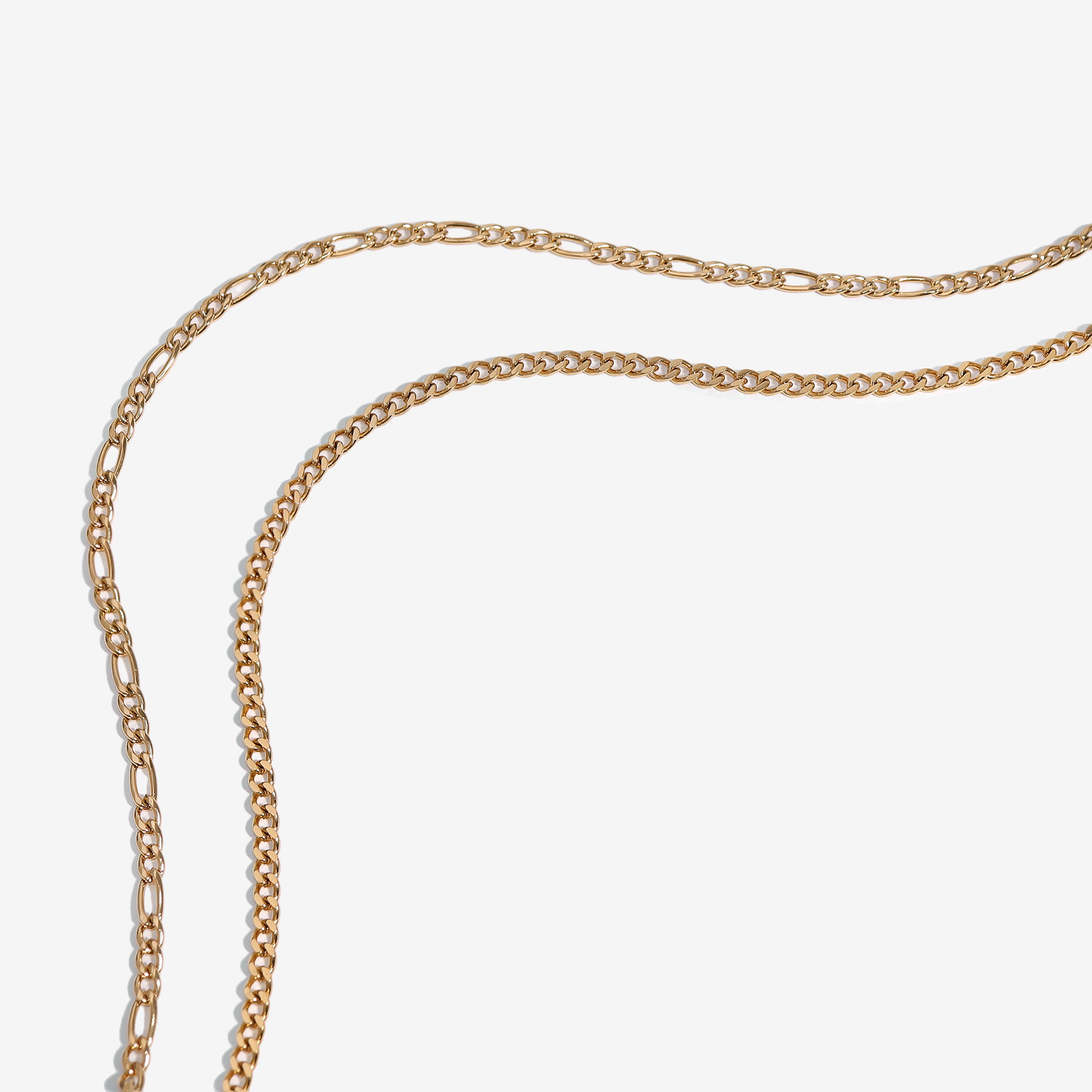 Best Sellers 18K Gold PVD Assorted Chain Necklace Set / BND0042、mySite、dreamappss