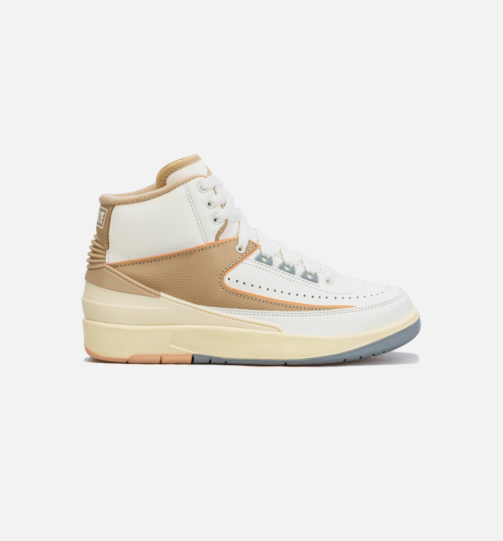 Air Jordan 2 Retro Muslin Womens Lifestyle Shoe - Beige/White、mySite、dreamappss
