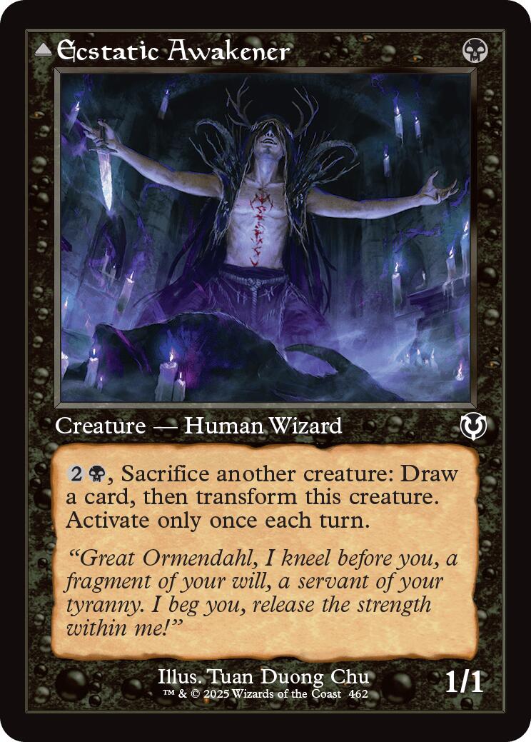 Ecstatic Awakener // Awoken Demon (Retro Frame) Innistrad Remastered、mySite、waistdrama