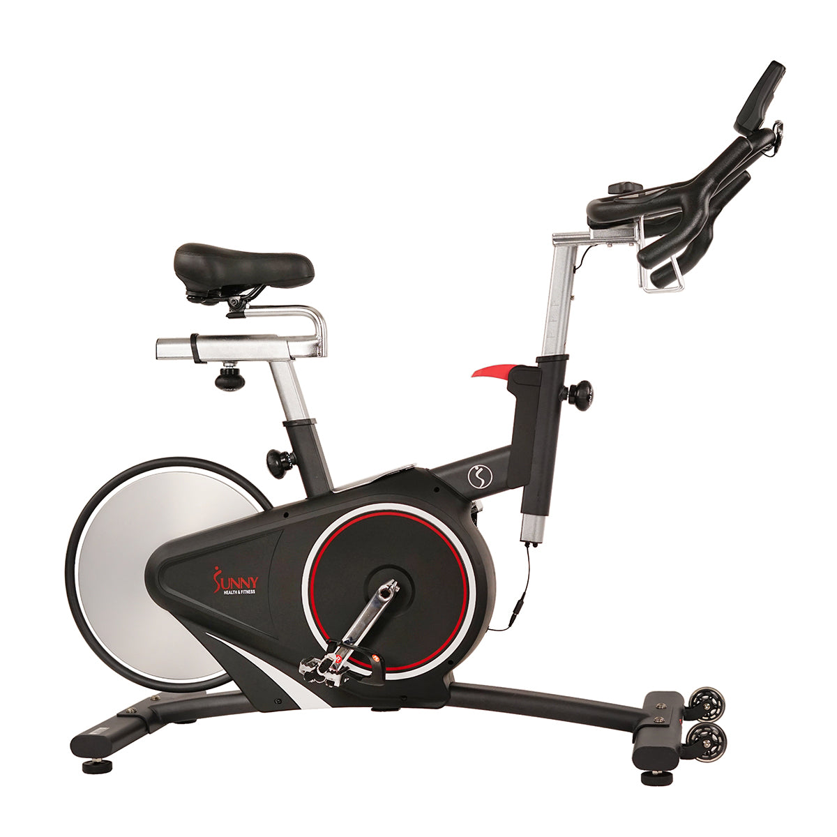  Magnetic Rear Belt Drive Stationary Bike with Cadence Sensor, High Weight Indoor Cycling、mySite、ghnorth