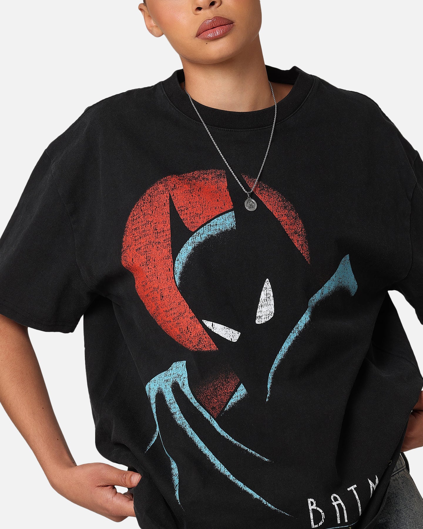 American Thrift X DC 1993 Batman Heavy T-Shirt Vintage Black、mySite、zt4zffjzw