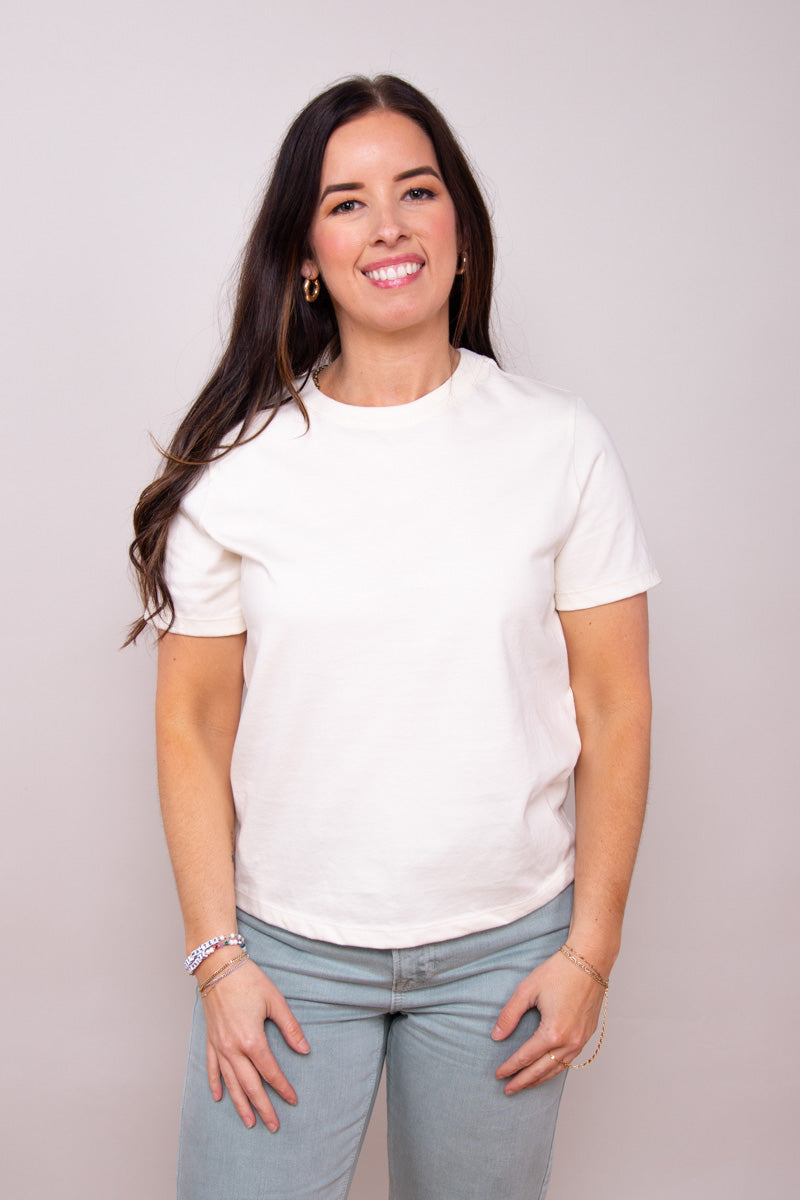 Custom Logo Tee �� Bella+Canvas Womens 6 oz Heavyweight Tee、mySite、hinf8tx79