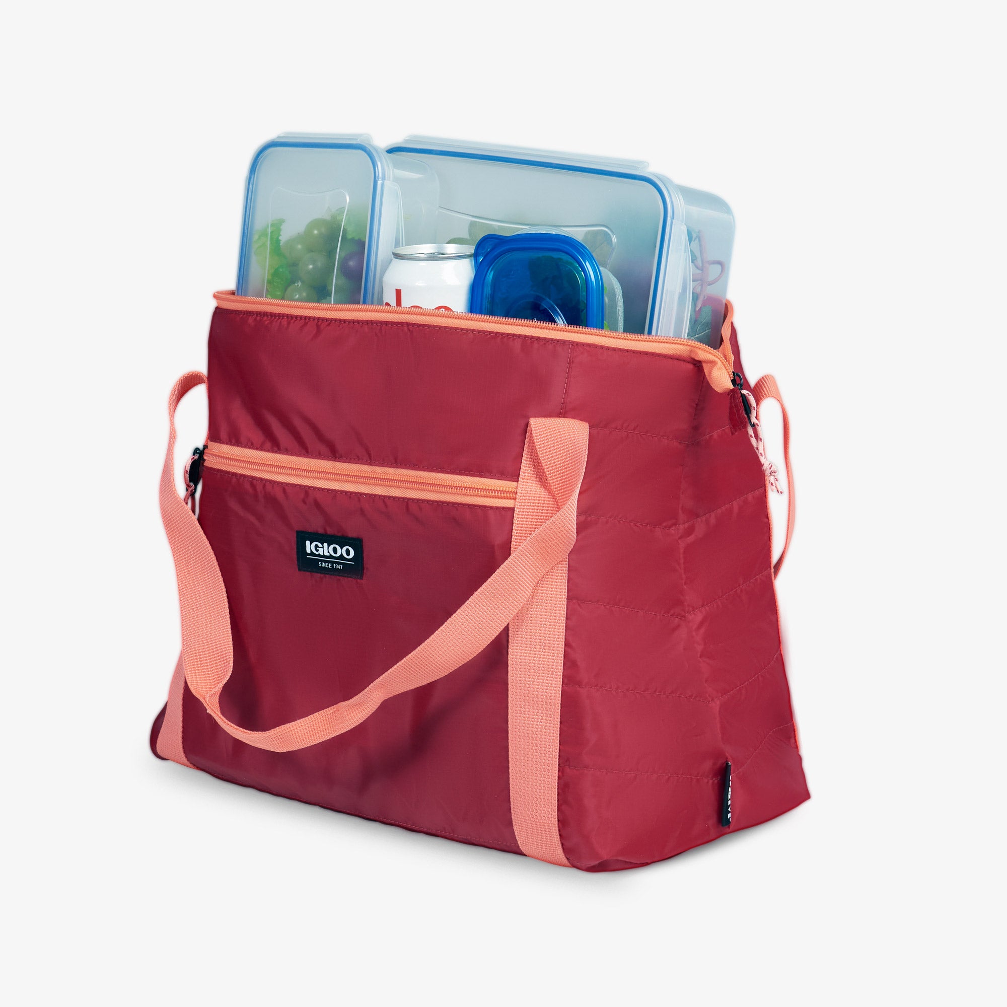 Packable Puffer 20-Can Cooler Bag、mySite、noshort