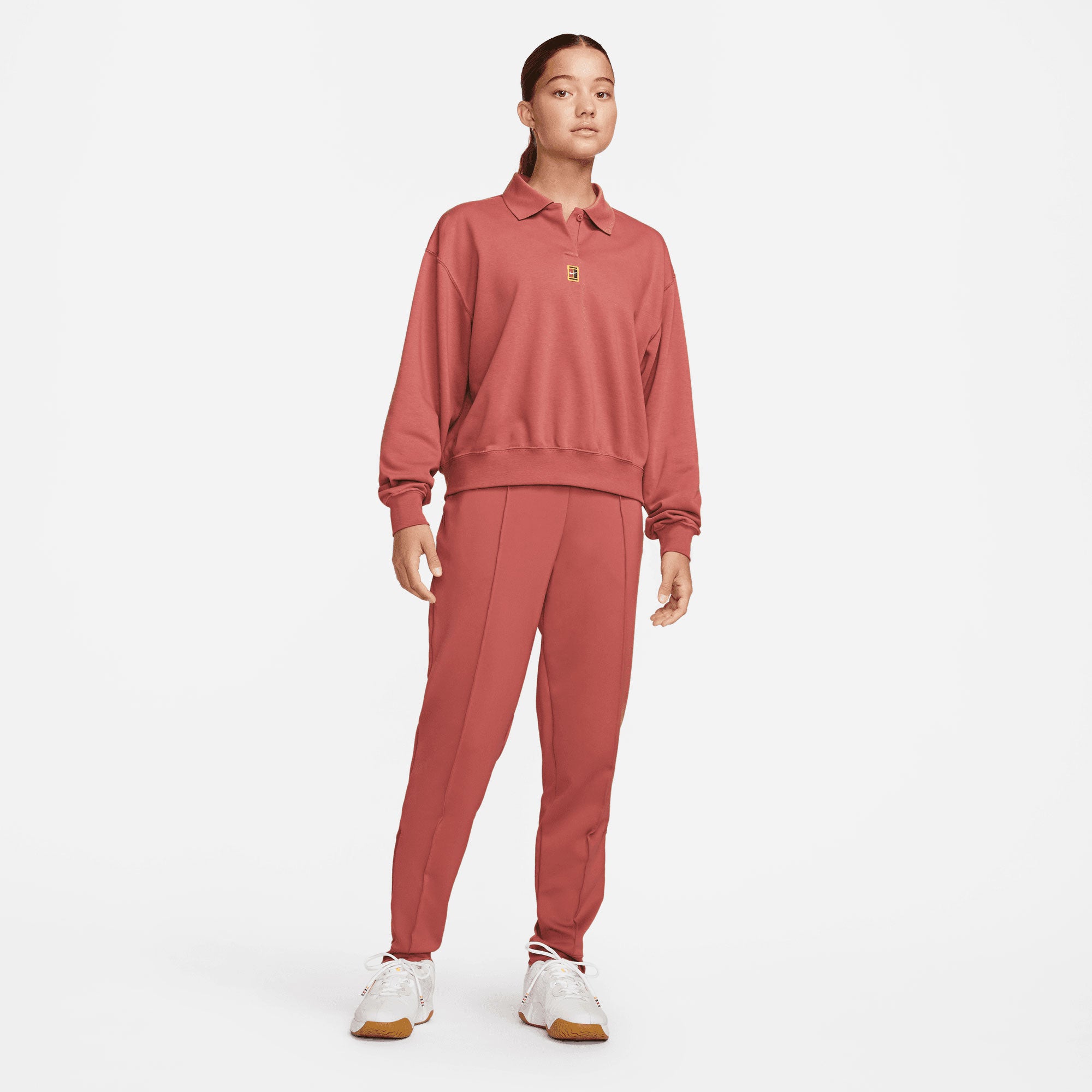 NikeCourt Dri-FIT Heritage Women's Long-Sleeve Tennis Polo