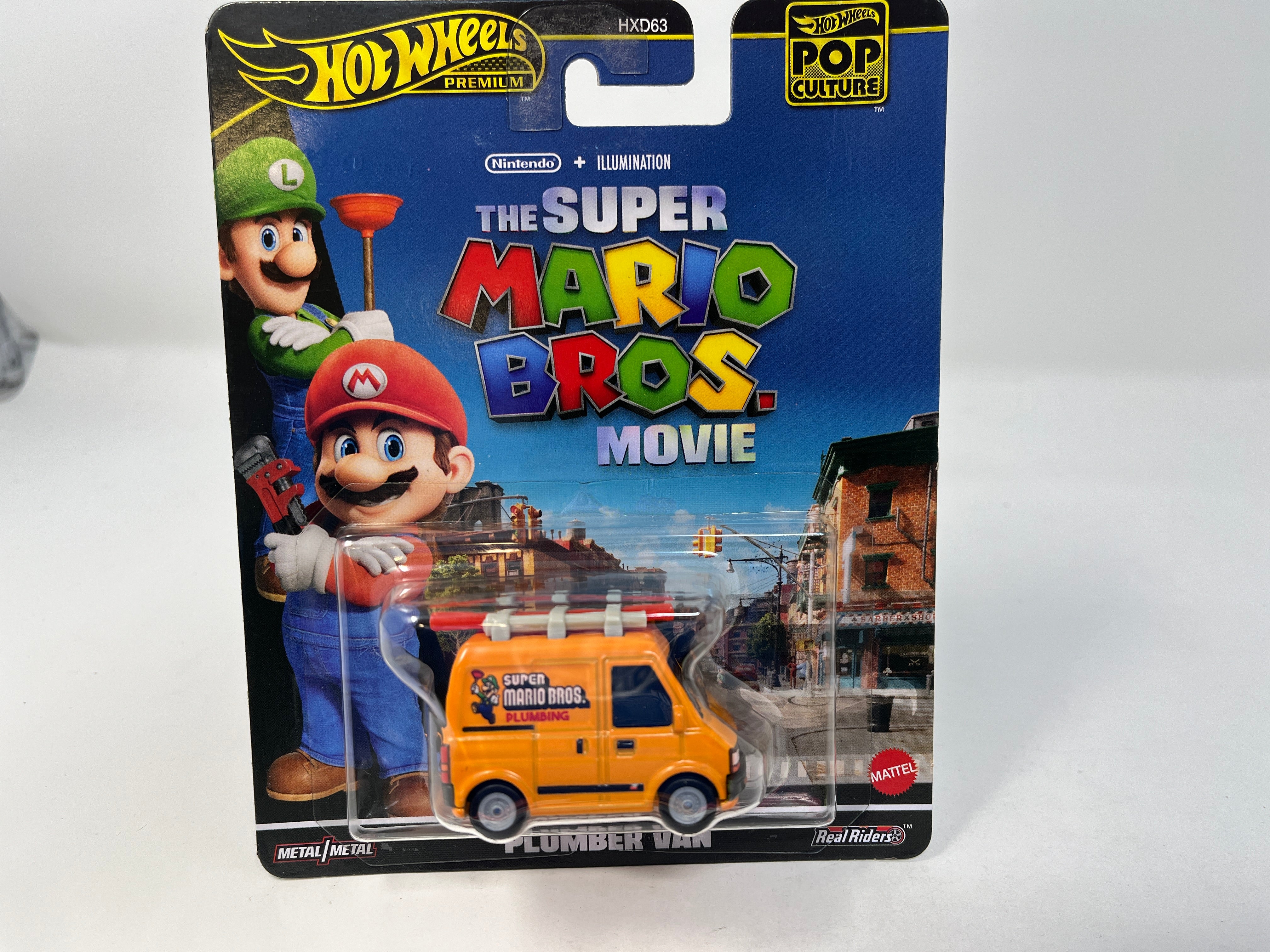 Plumber Van Mario Bros * 2024 Hot Wheels Pop Culture Case D、mySite、hgirdovlk