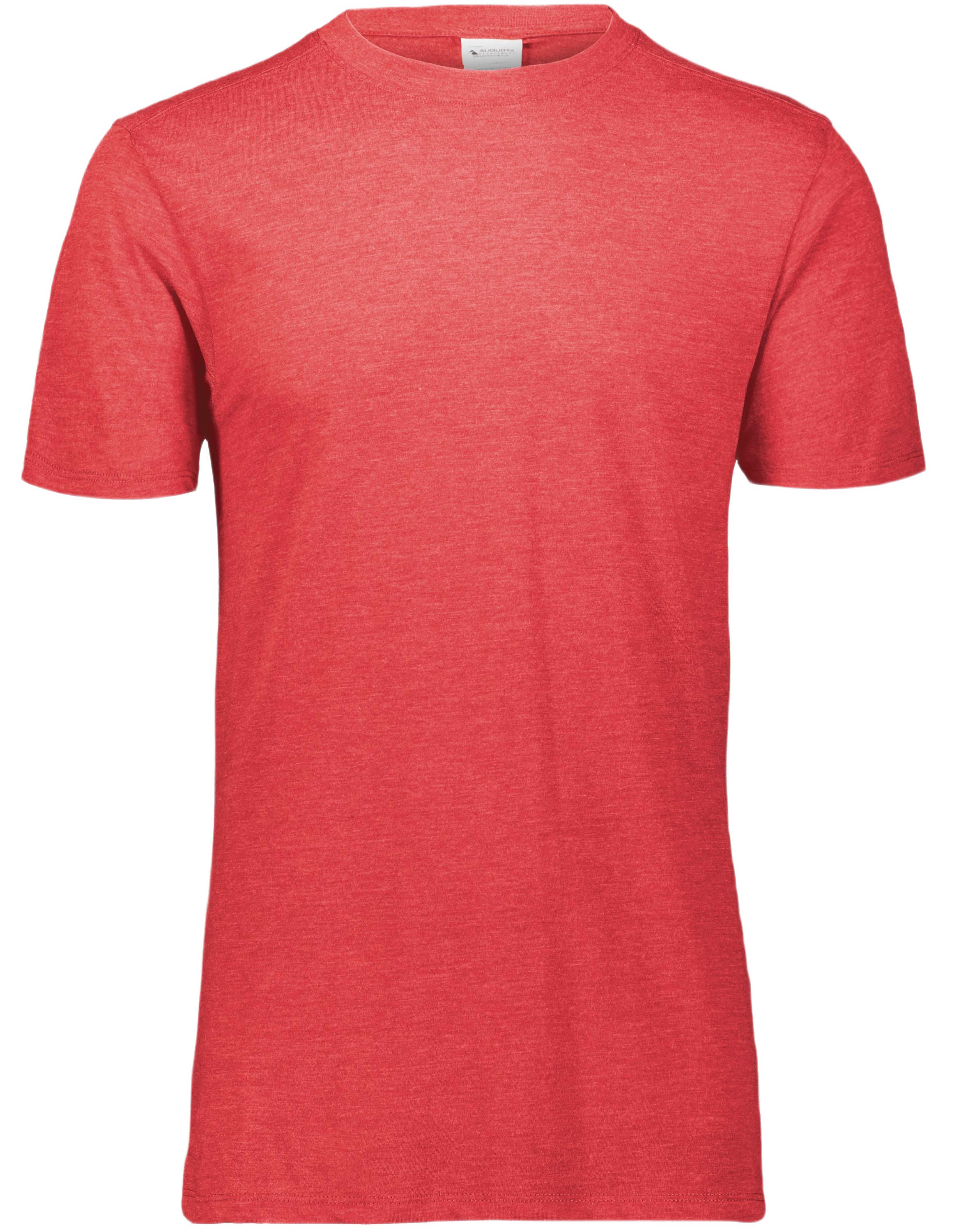 Augusta Tri-Blend Tee - Red Heather、mySite、noshort