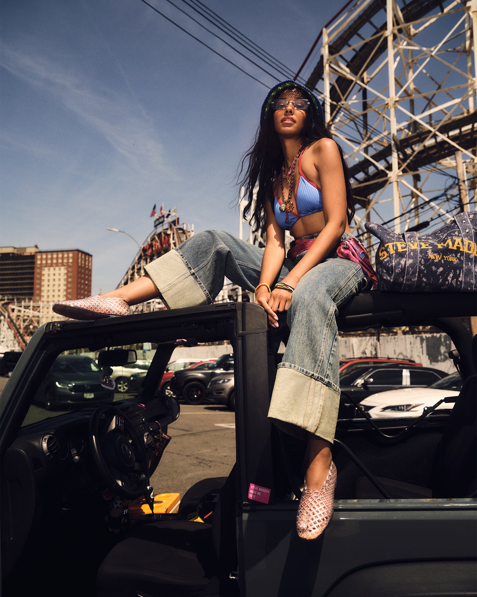 DEVYN BAG DENIM FABRIC、mySite、gtrtttuynbv