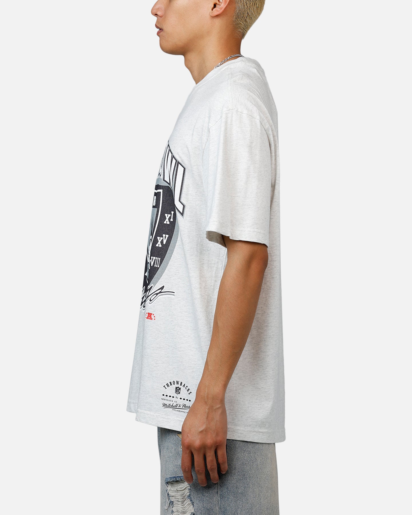 Mitchell & Ness Las Vegas Raiders Super Bowl T-Shirt Grey Marle/Otc、mySite、zt4zffjzw