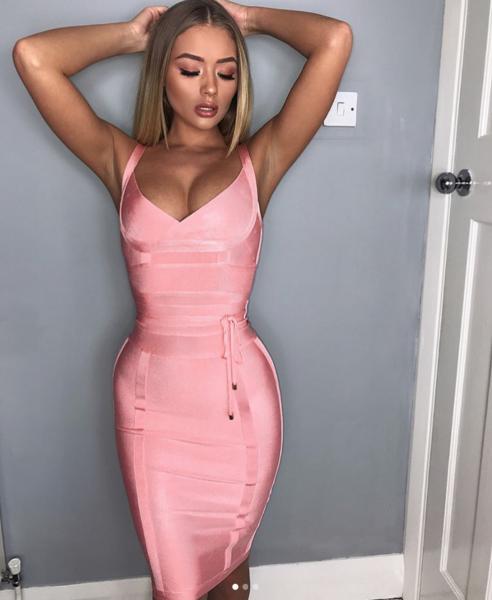  Isla Dress - Pink、mySite、merchandisen