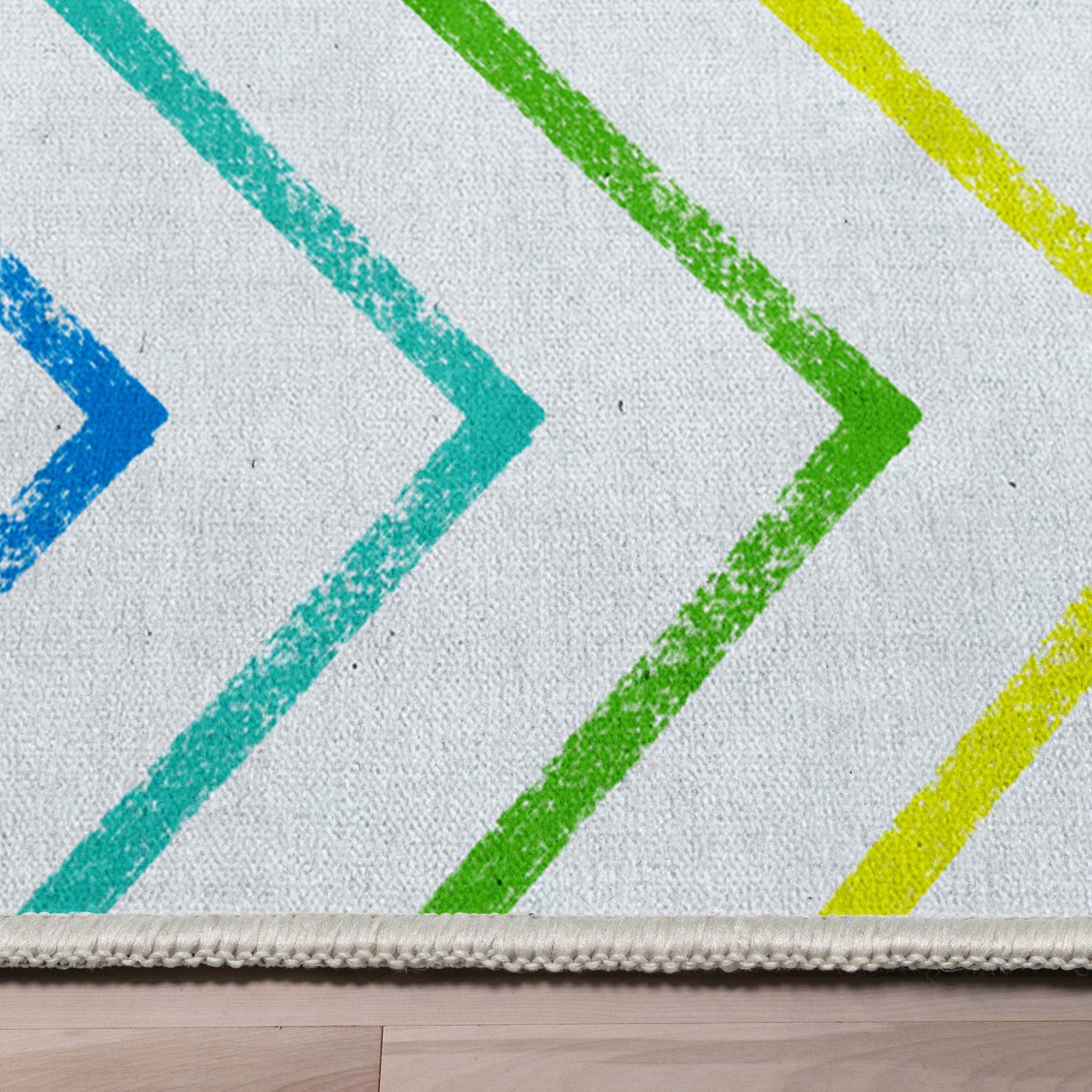 Crayola Zig Zag Multicolor Area Rug By Well Woven、mySite、gigharbornorthrealestate
