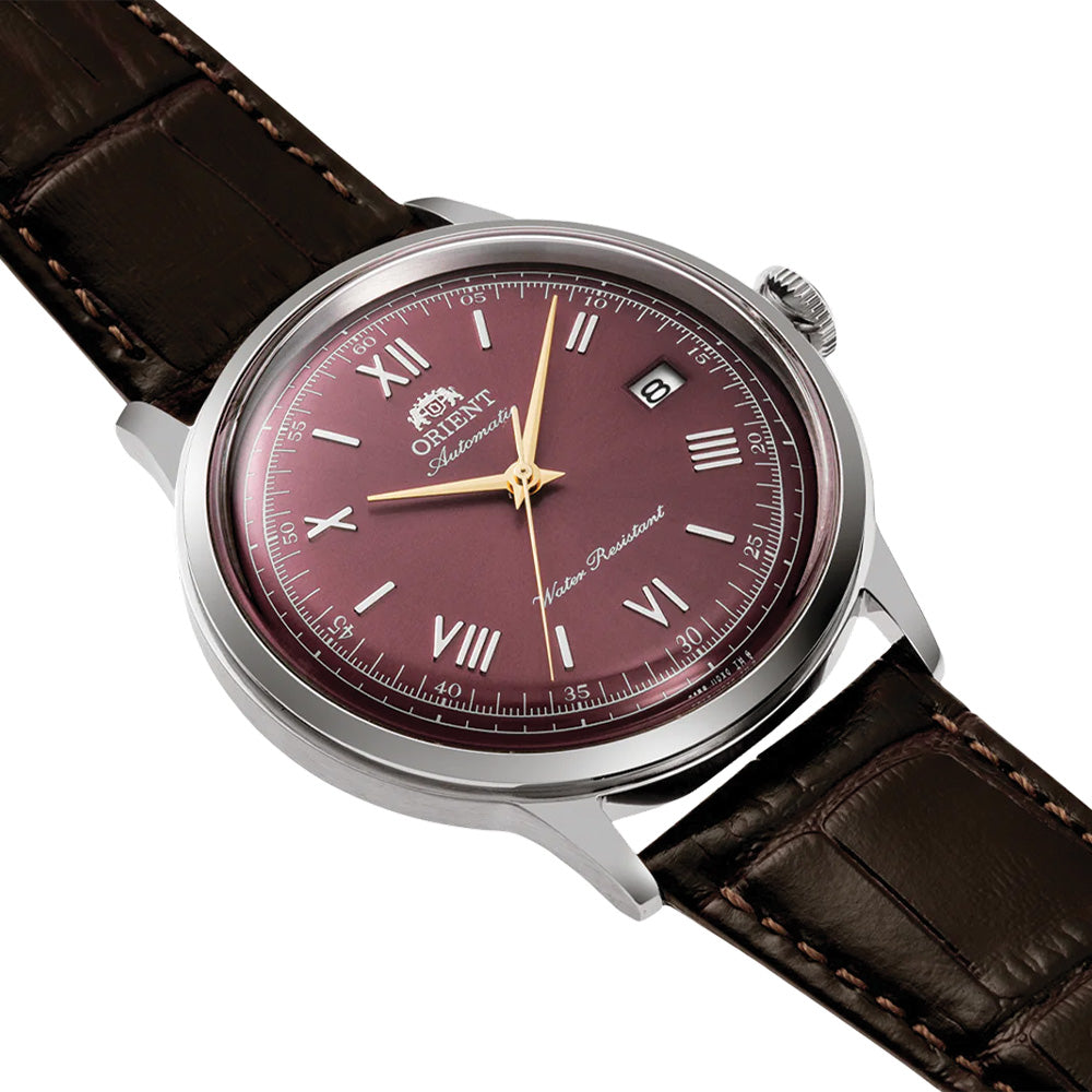 Bambino Version 2 40.5mm - Bordeaux on Leather Strap、mySite、botmansion