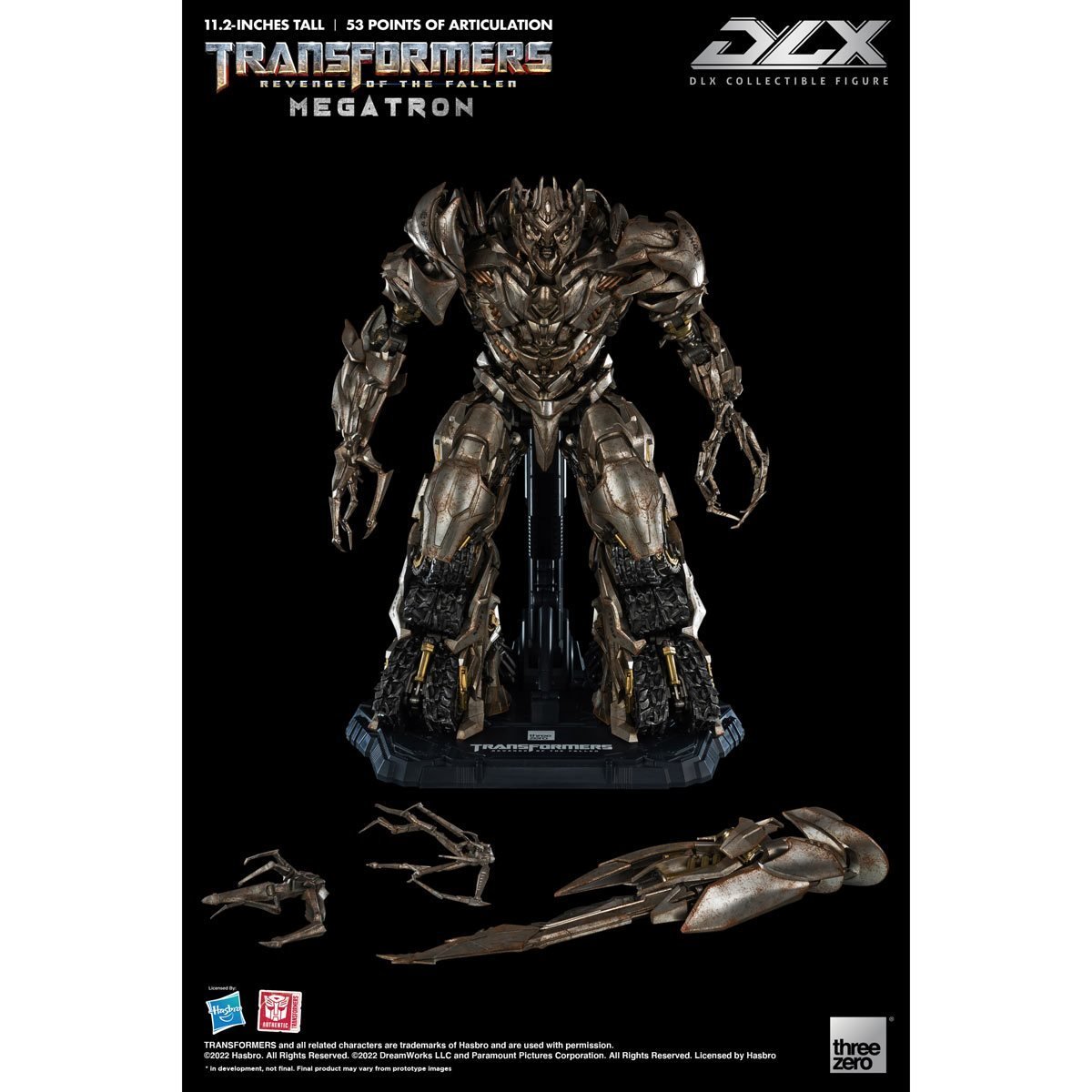 Threezero Transformers Revenge of the Fallen DLX Megatron、mySite、hgirdovlk