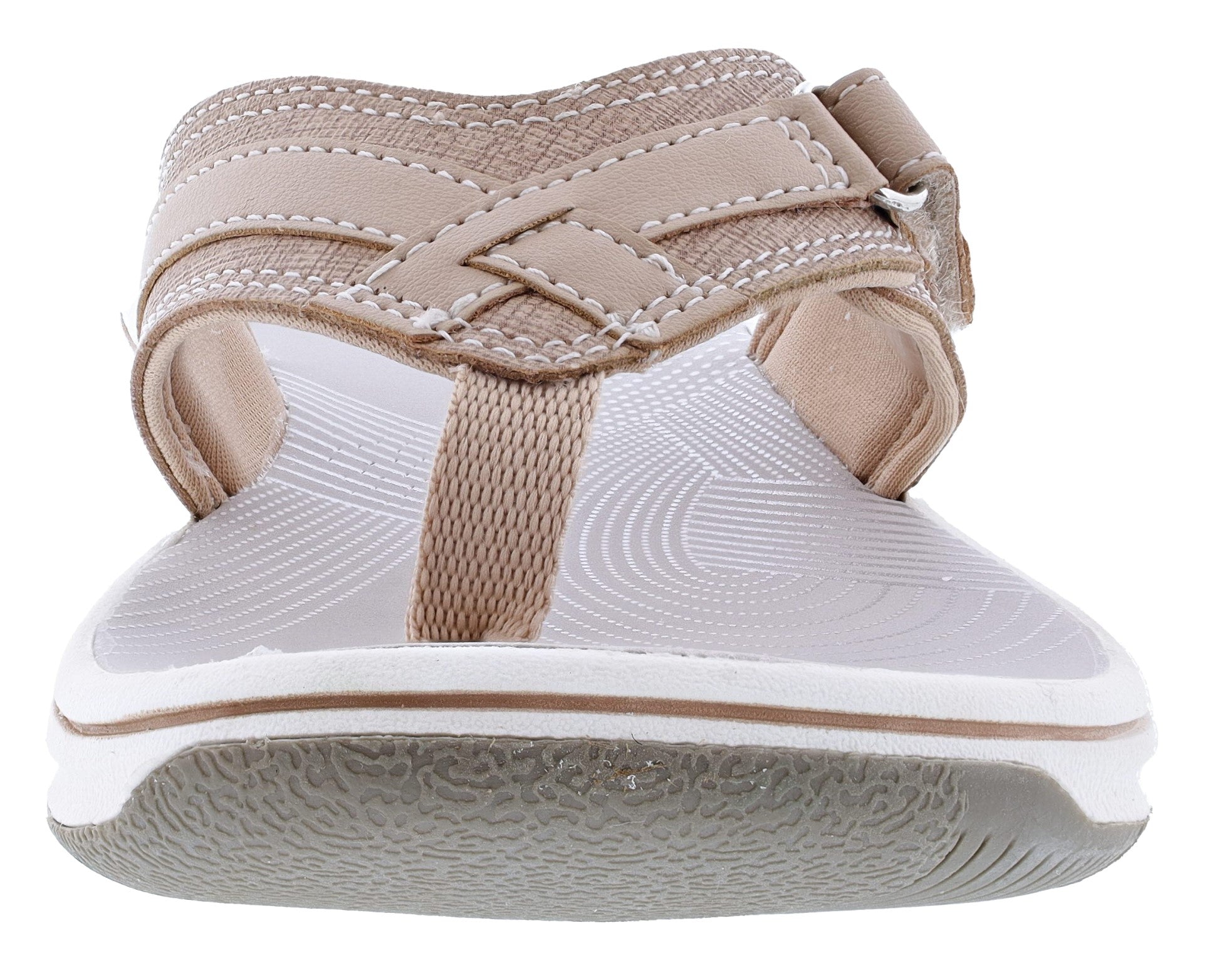 Clarks Women's Breeze Sea Adjustable Strap Comfort Flip Flops、mySite、dreamappss