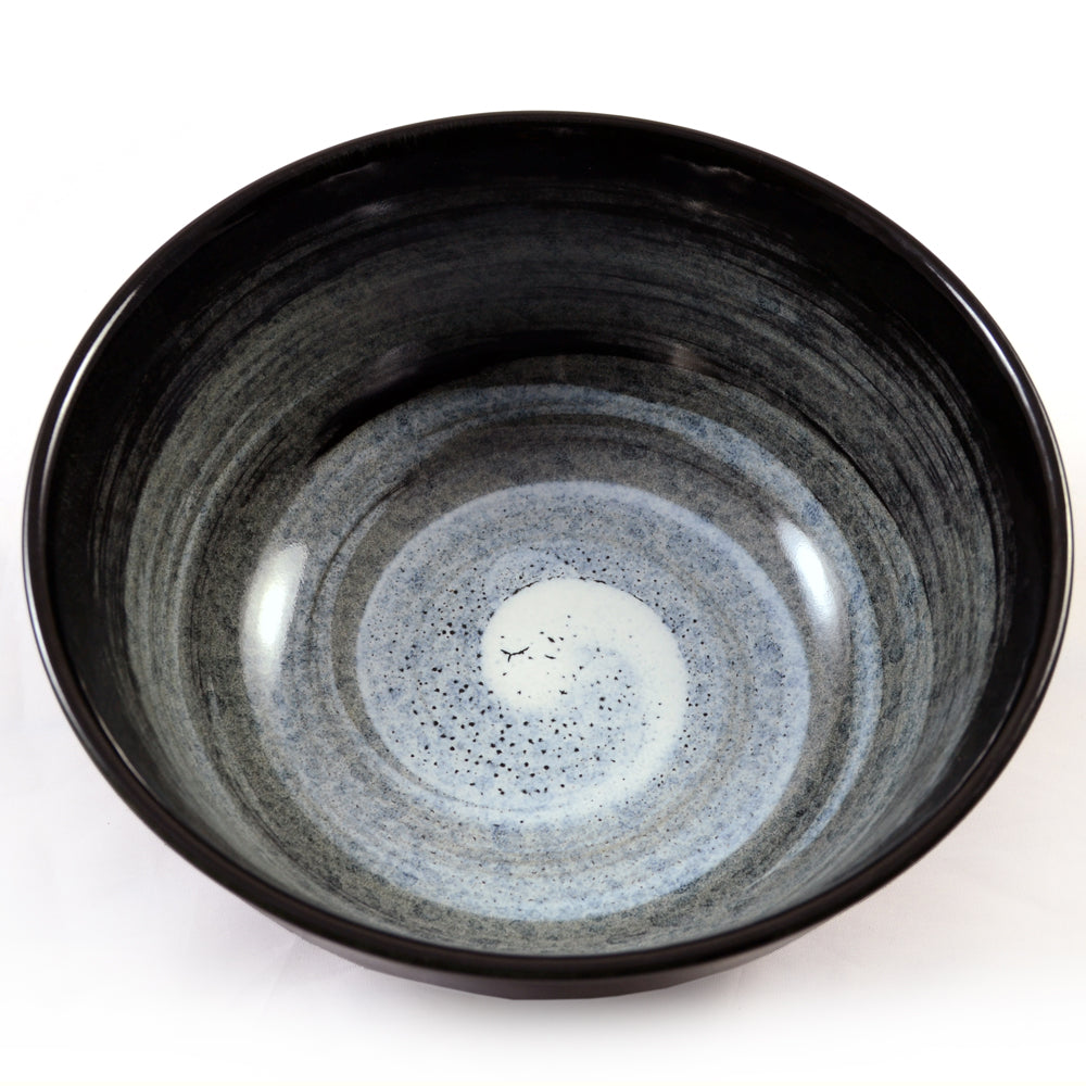 Blue & White Japanese Ceramic Swirl Glazed Bowl、mySite、topwebapps