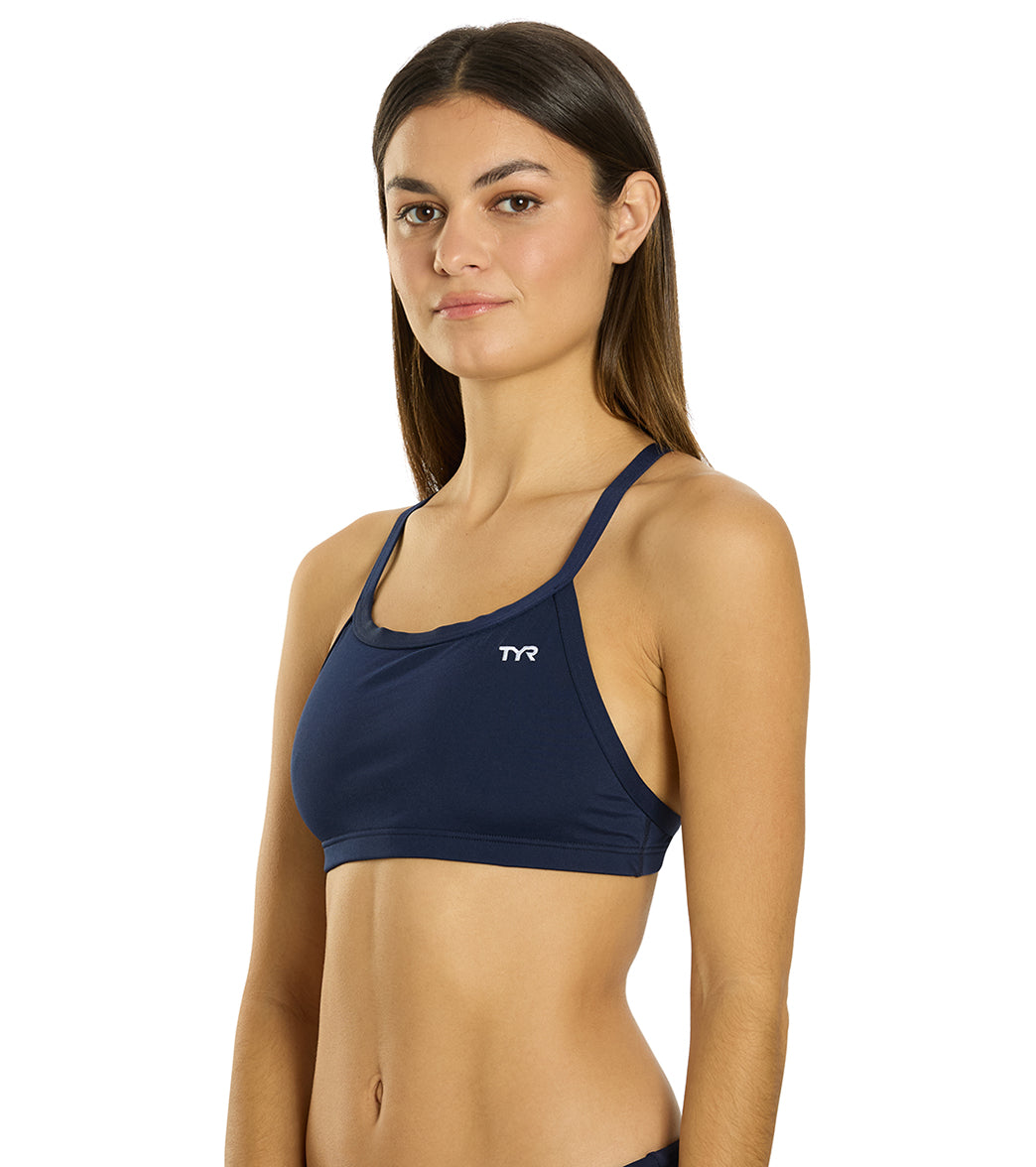 TYR Women's Solid Durafast One Diamondfit Bikini Top、mySite、noshort