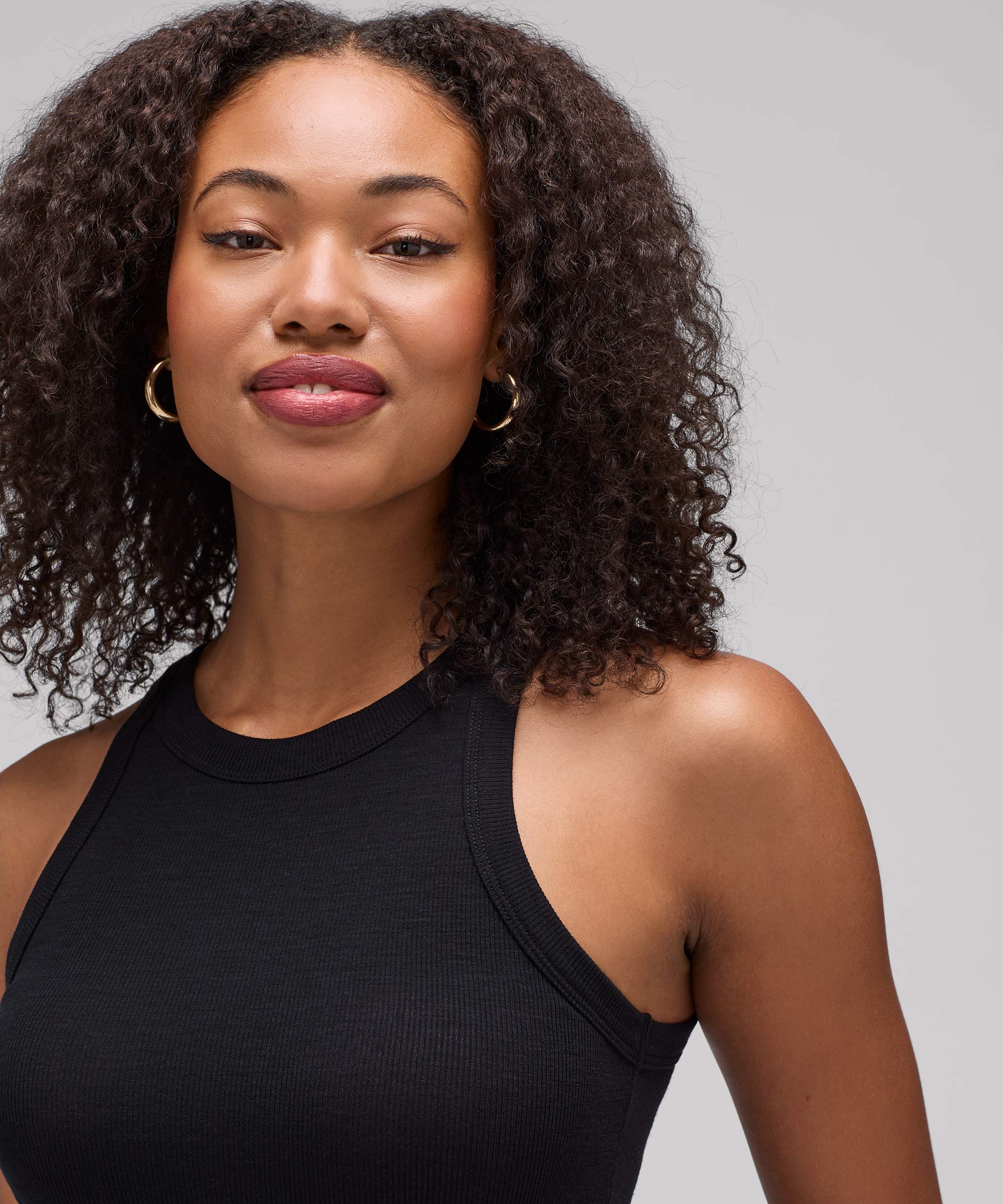 Women's Merino Ribbed Racer Tank、mySite、noshort