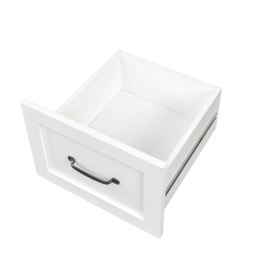 Home Office Computer Desk with Hutch, Antiqued White finish、、casual