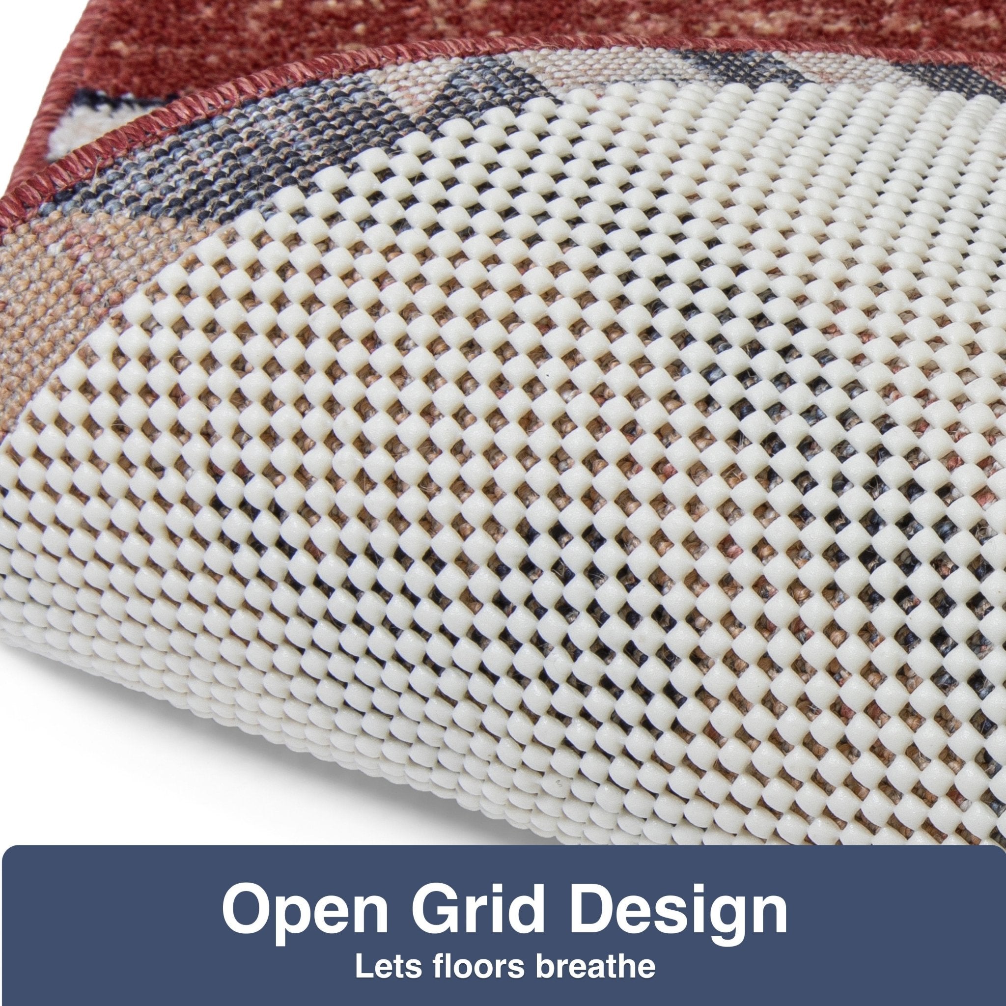 Elle Basics Rug Pad - Your Non-Slip Solution for Any Surface - 1/8 Thick Cushioned - All-Floor Protection、mySite、gigharbornorthrealestate