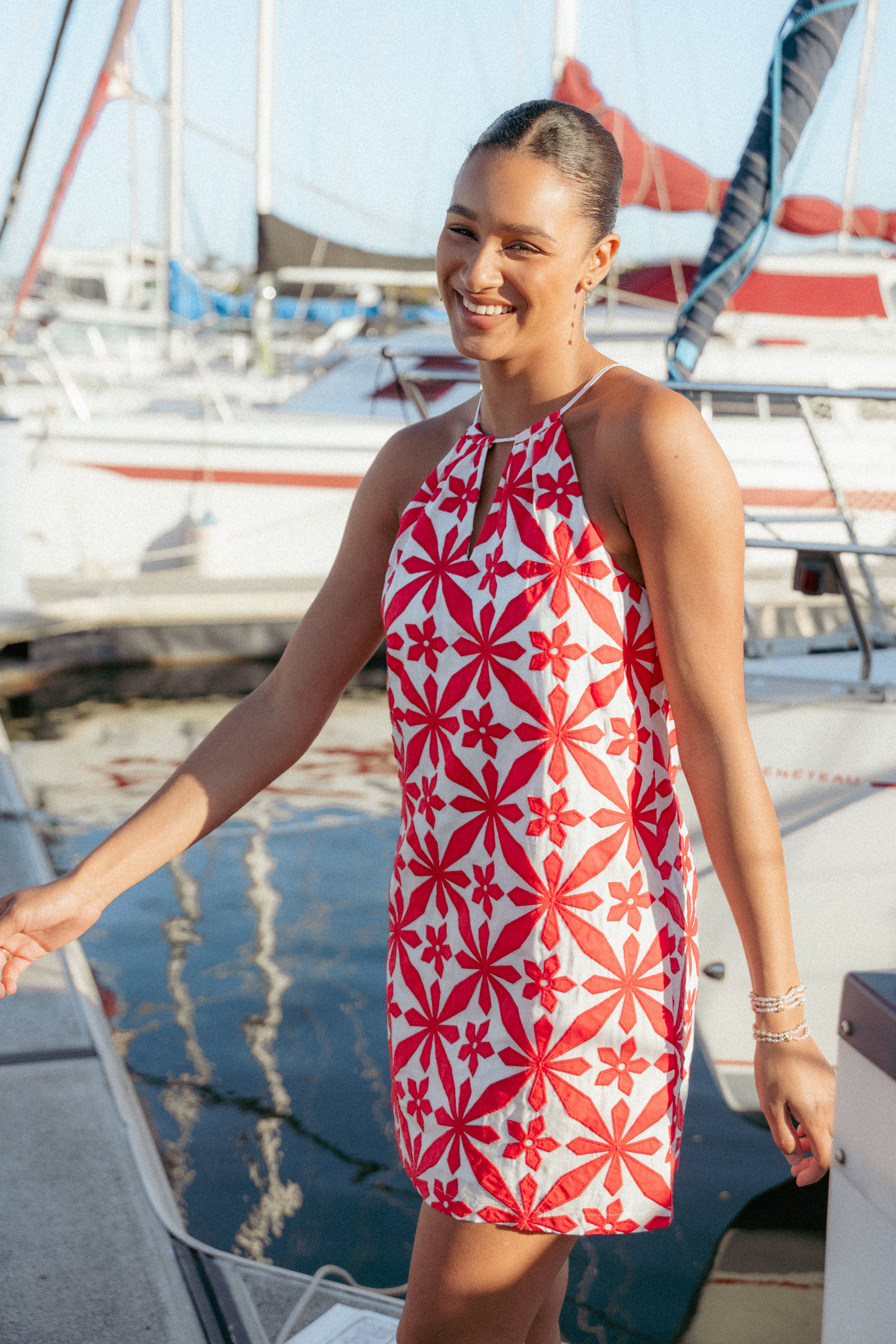  Kaelia Mini Dress - Red、mySite、sugarbowlscore