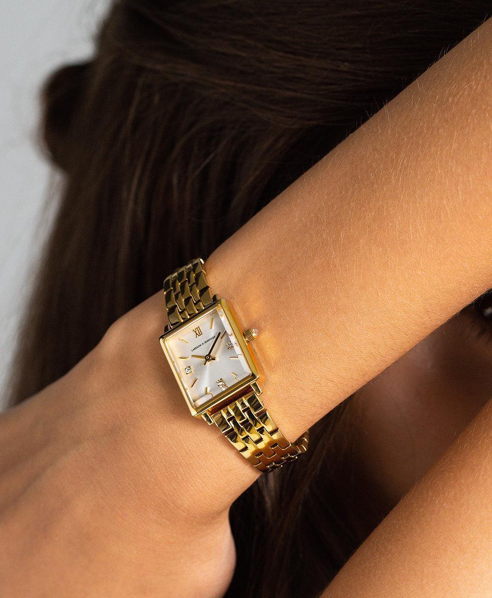  Boyfriend Mini Elevate Gold White 31mm