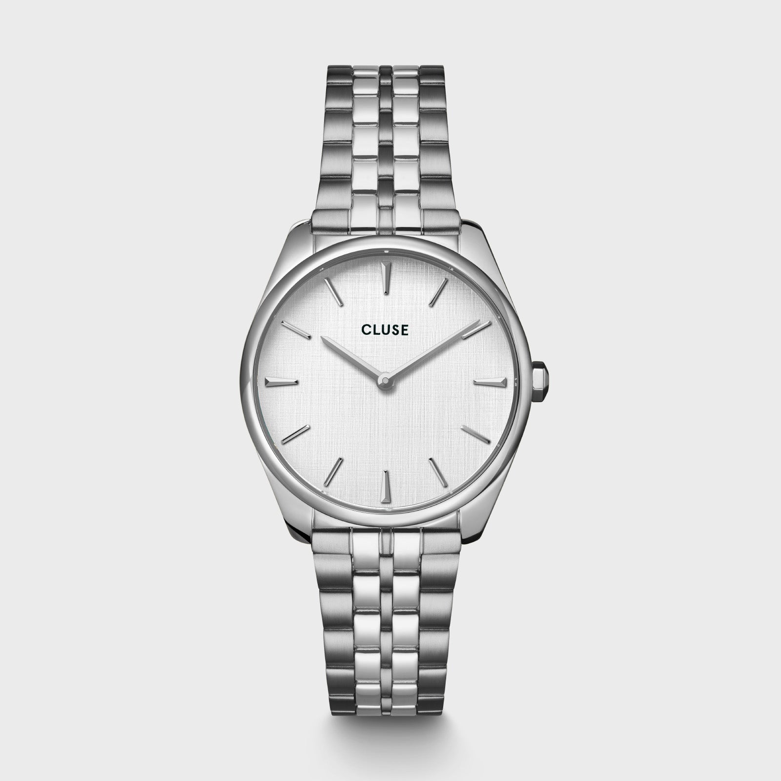 Féroce Petite Watch Steel, Silver Linen, Silver Colour、mySite、botmansion