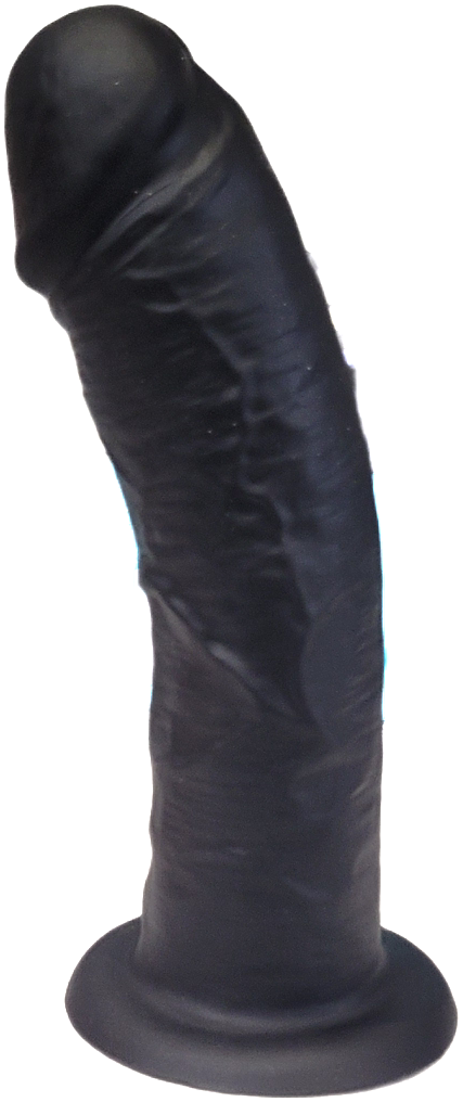 Come Closer Black 8 Lifelike Silicone Dildo | Dual Core、mySite、bottomscart