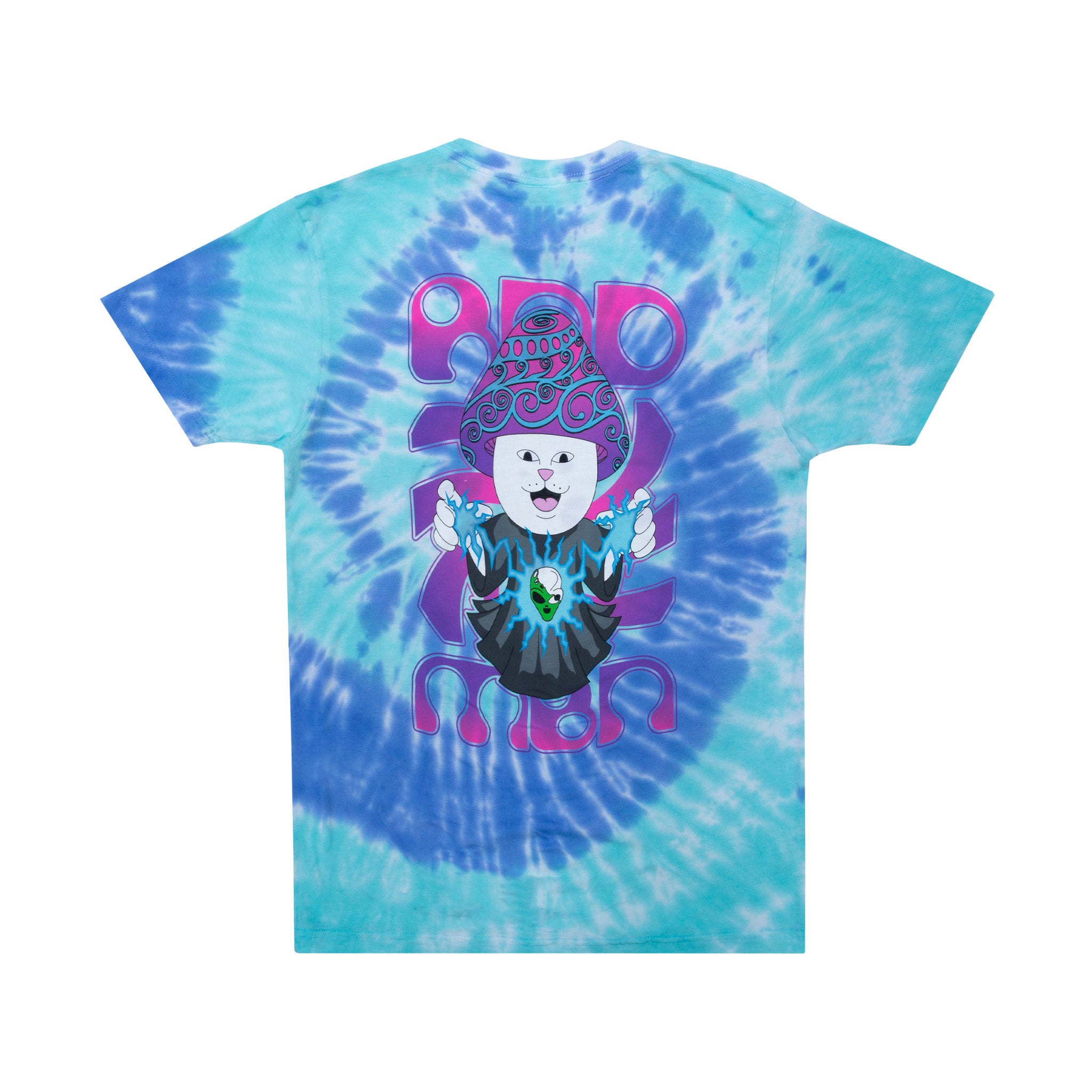  Wizard Tee (Blue/Aqua Spiral Dye)、mySite、merchandisen