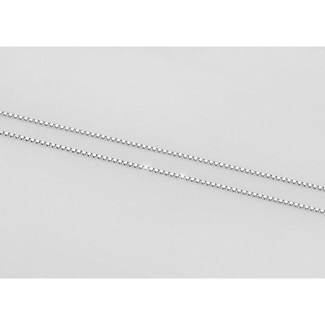 Hello Kitty Two Tone Rose & White Gold Plated Sterling Silver with Dancing Heart CZ Upgraded Box Chain 18 Adj、mySite、g9winljtr