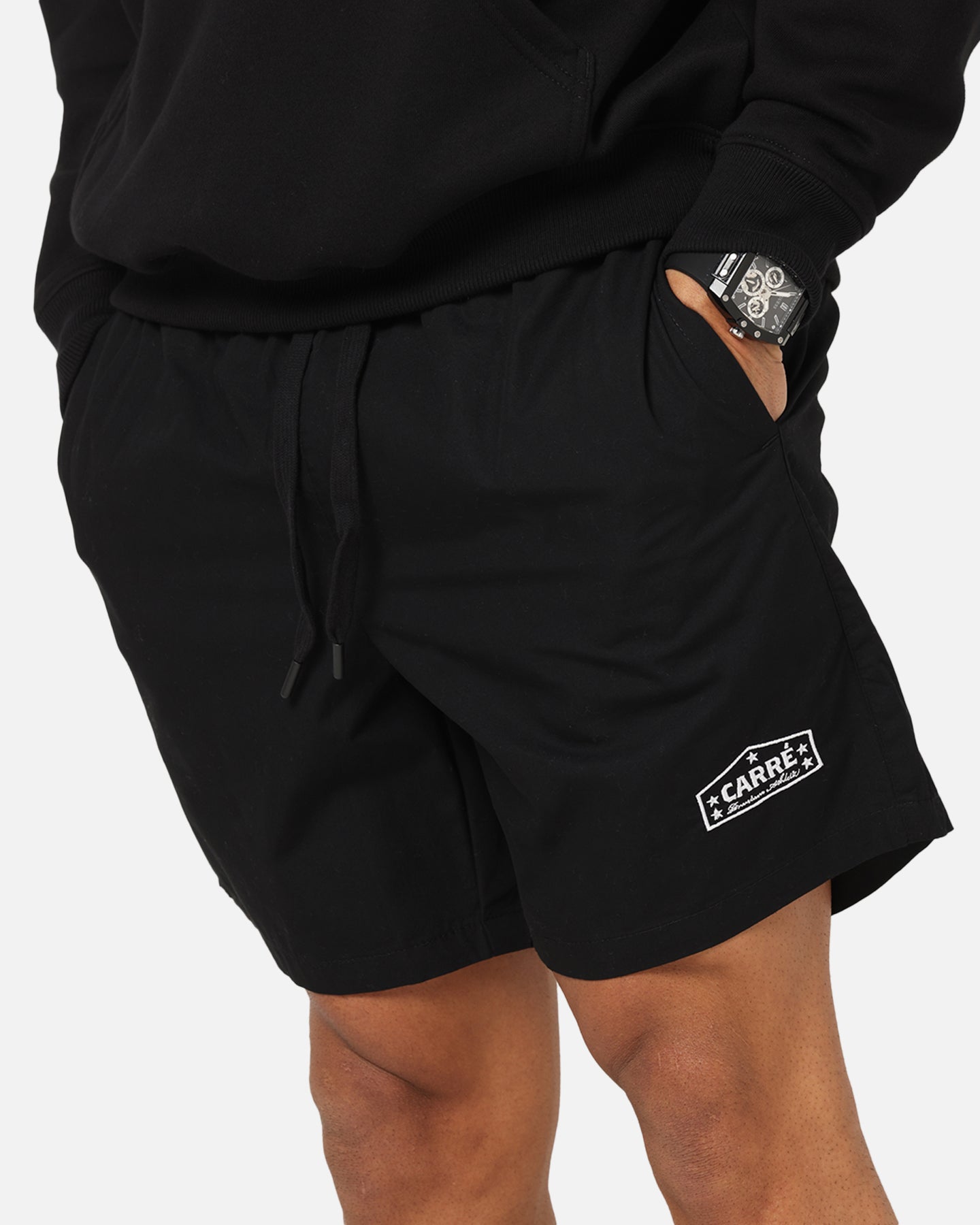 Carre Block Star Beach Shorts Black、mySite、zt4zffjzw