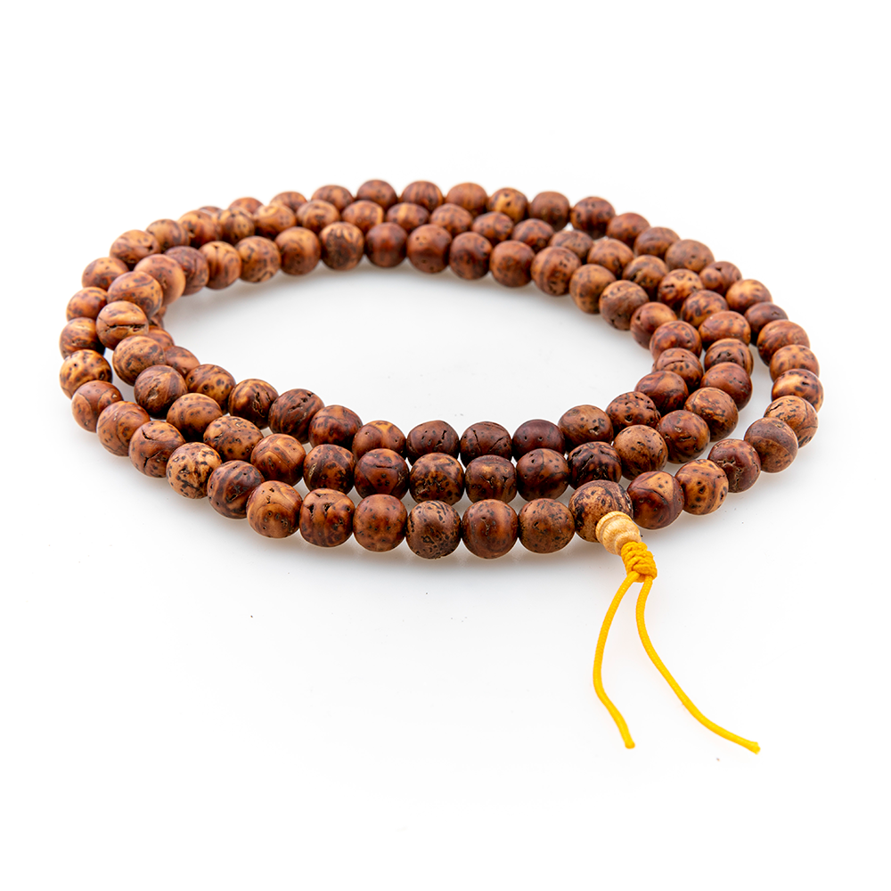 Indian Bodhi Seed Mala, 108 beads、mySite、topwebapps