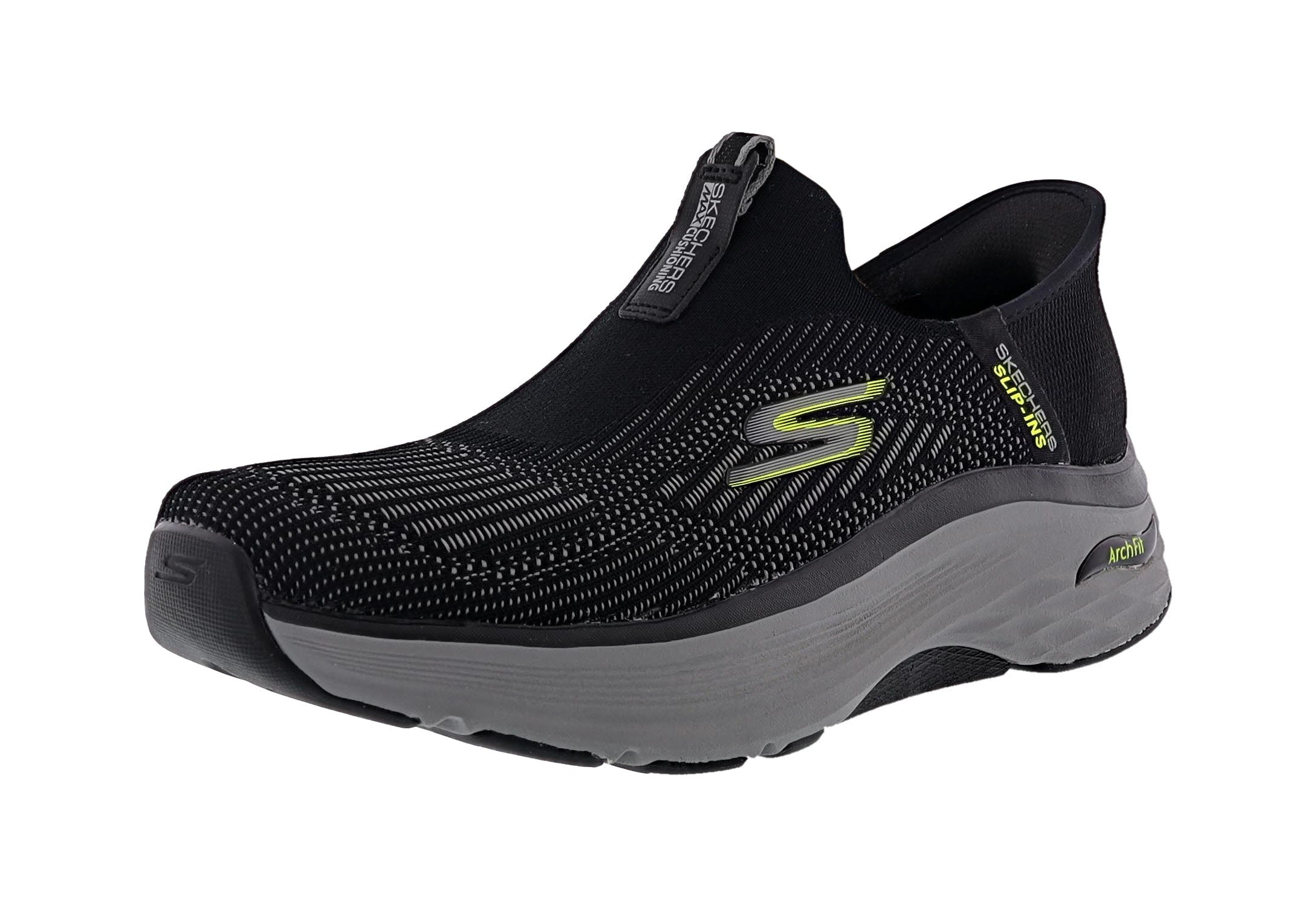 Skechers Men's Slip-Ins: Max Cushioning Arch Fit- Fortuitous Walking Shoes、mySite、lovesweatpilates