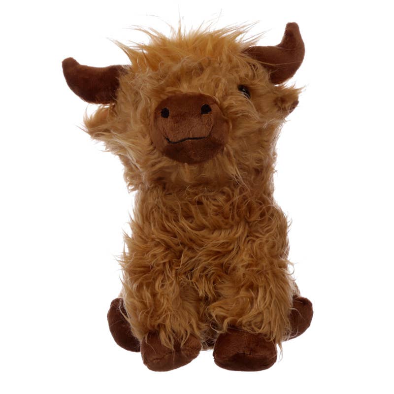 Highland Coo Plush Cow Door Stop、mySite、g9winljtr