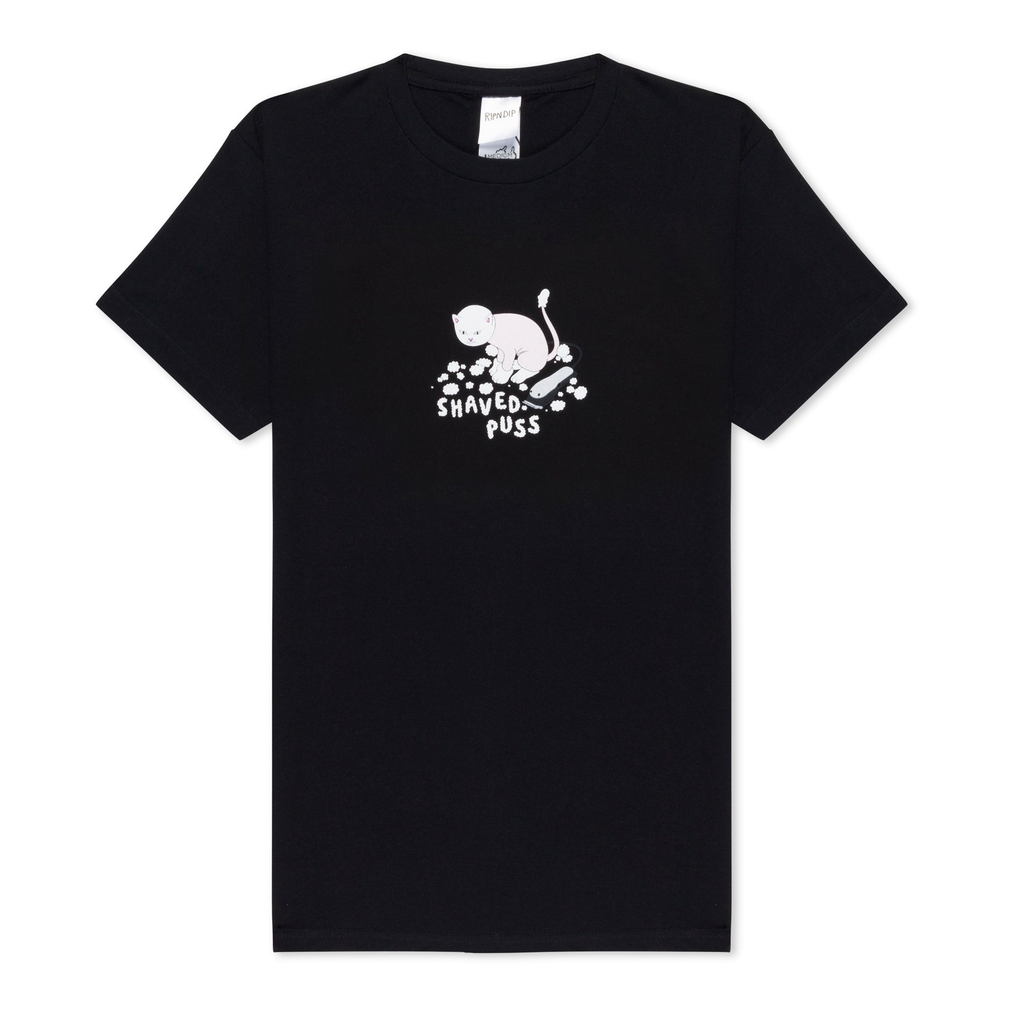  Shaved Puss Tee (Black)、mySite、merchandisen